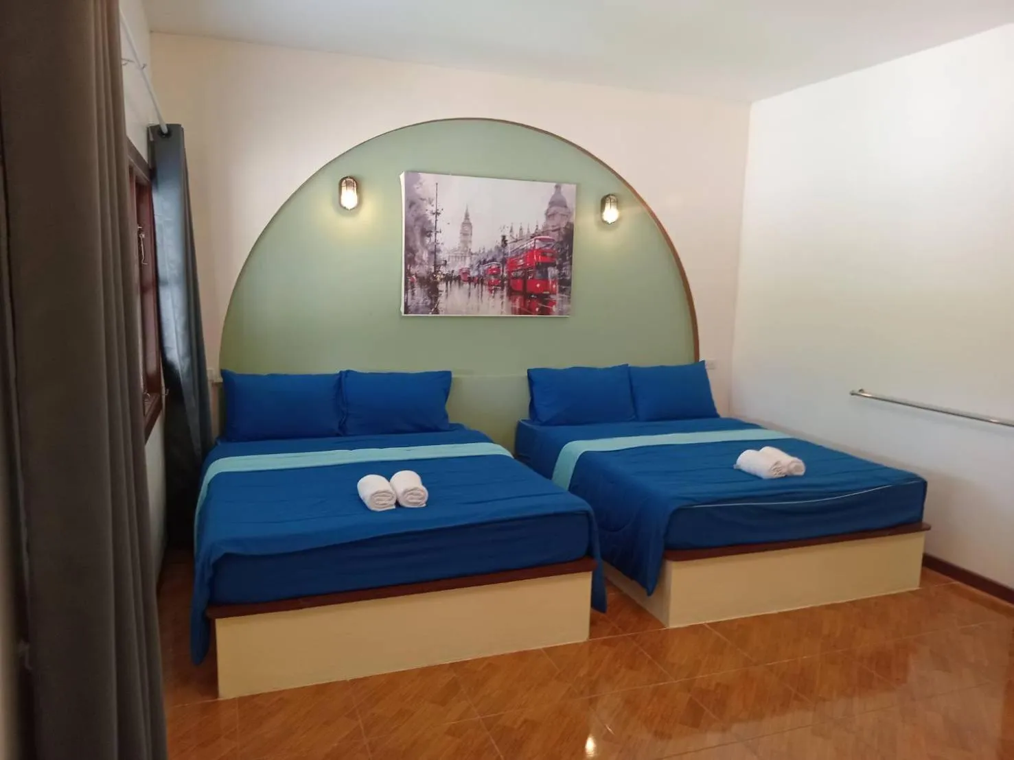 Bed in Fancy Carp Resort