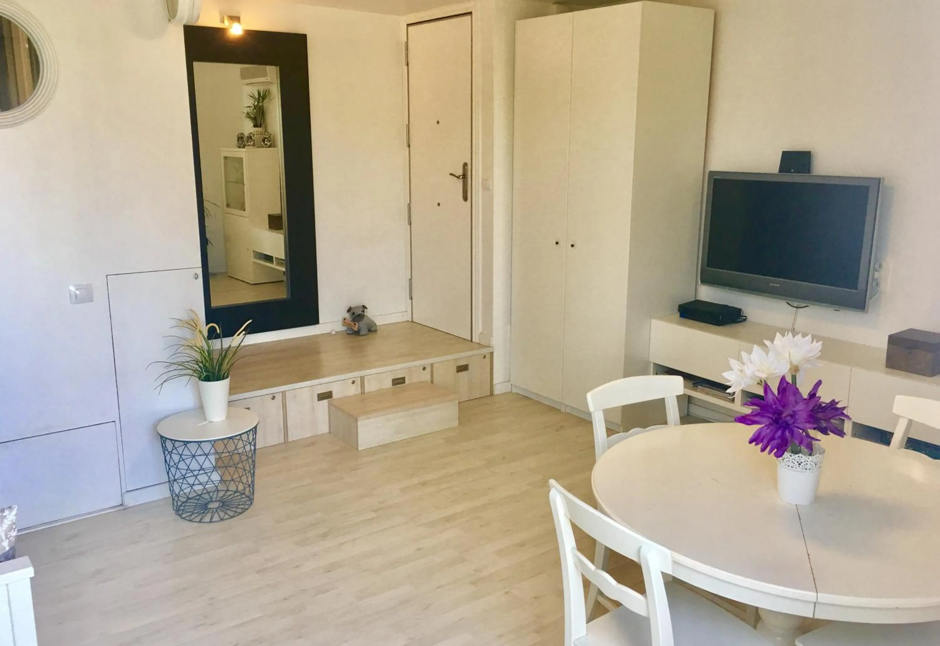 Living room in Panoramic Apartments Sitges