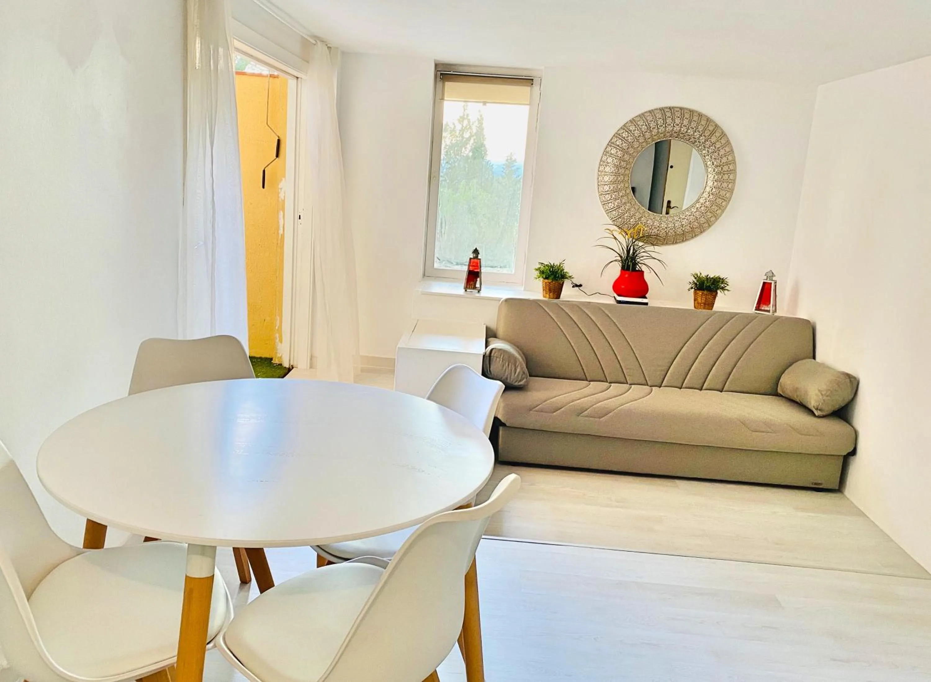 Living room in Panoramic Apartments Sitges