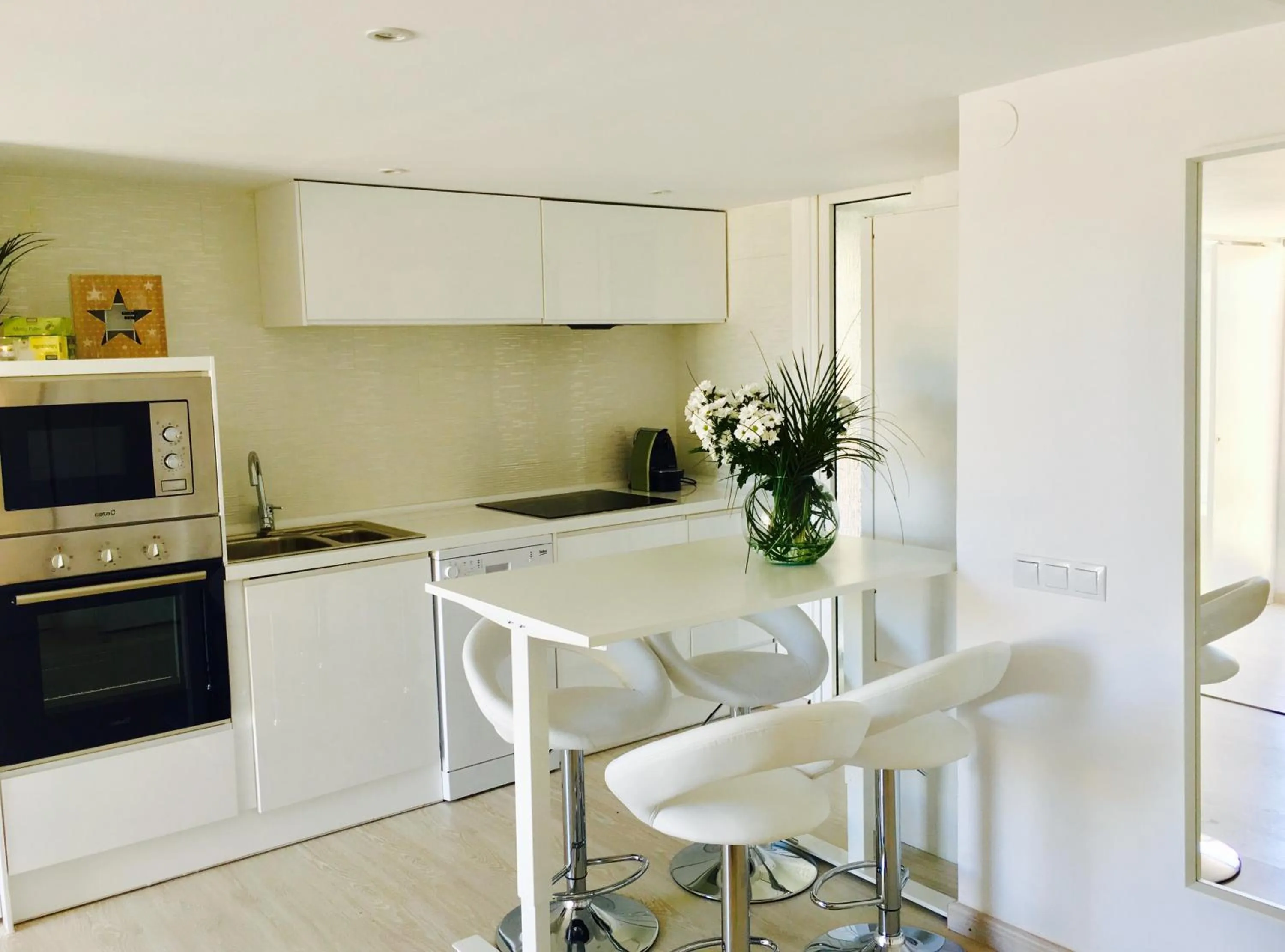 Kitchen or kitchenette in Panoramic Apartments Sitges