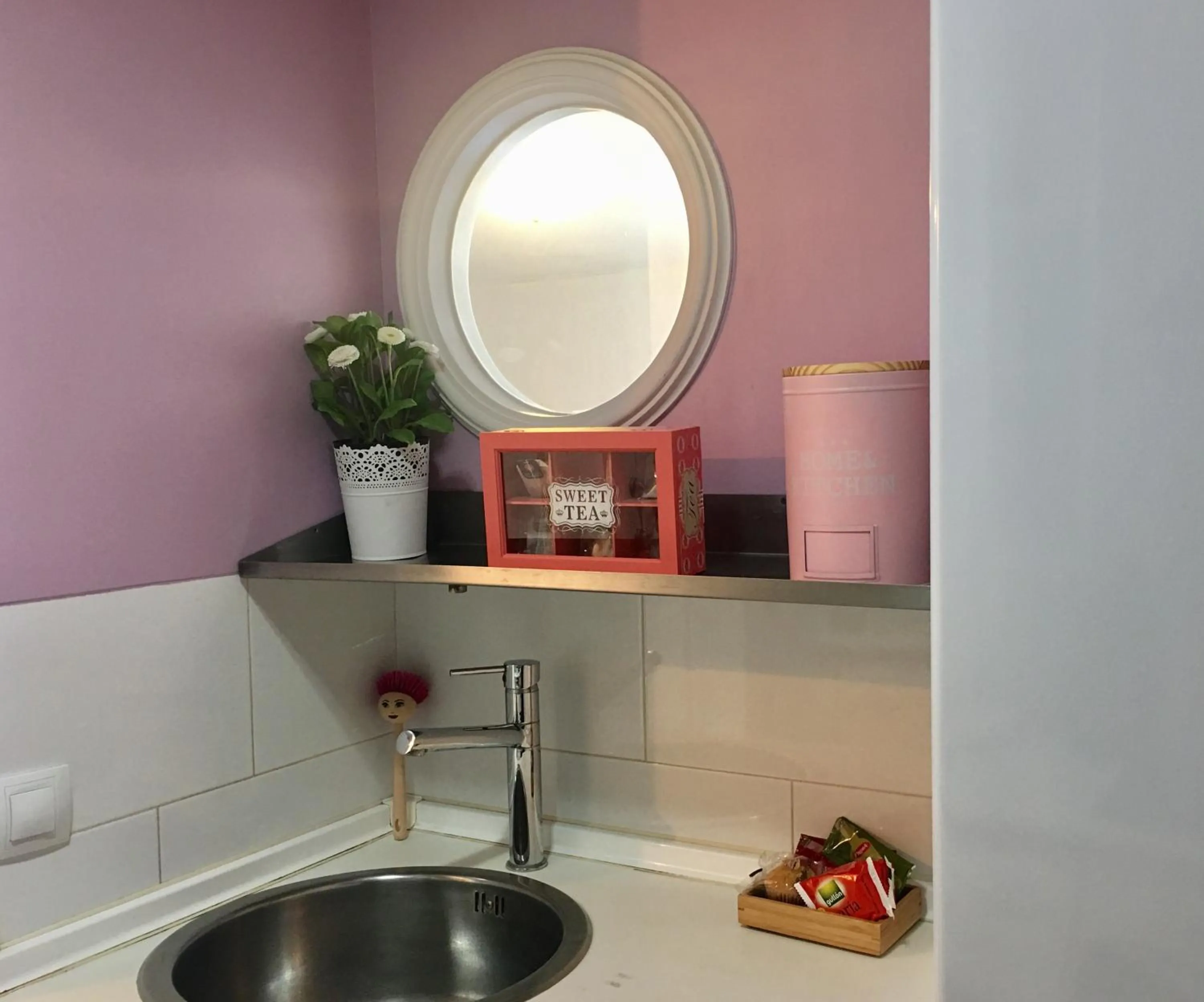 Kitchen or kitchenette in Panoramic Apartments Sitges