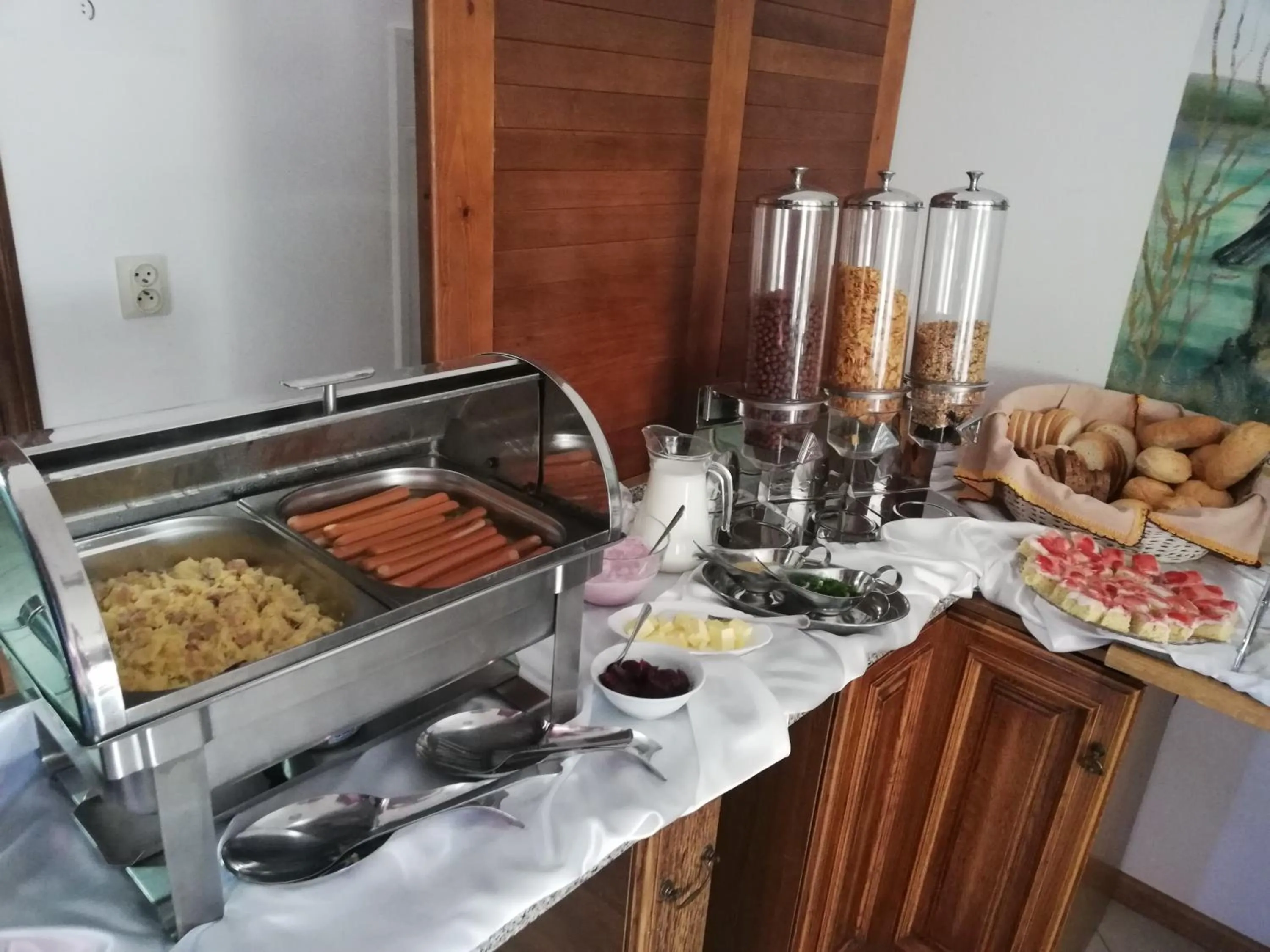 Buffet breakfast in Gościniec Kaszebe