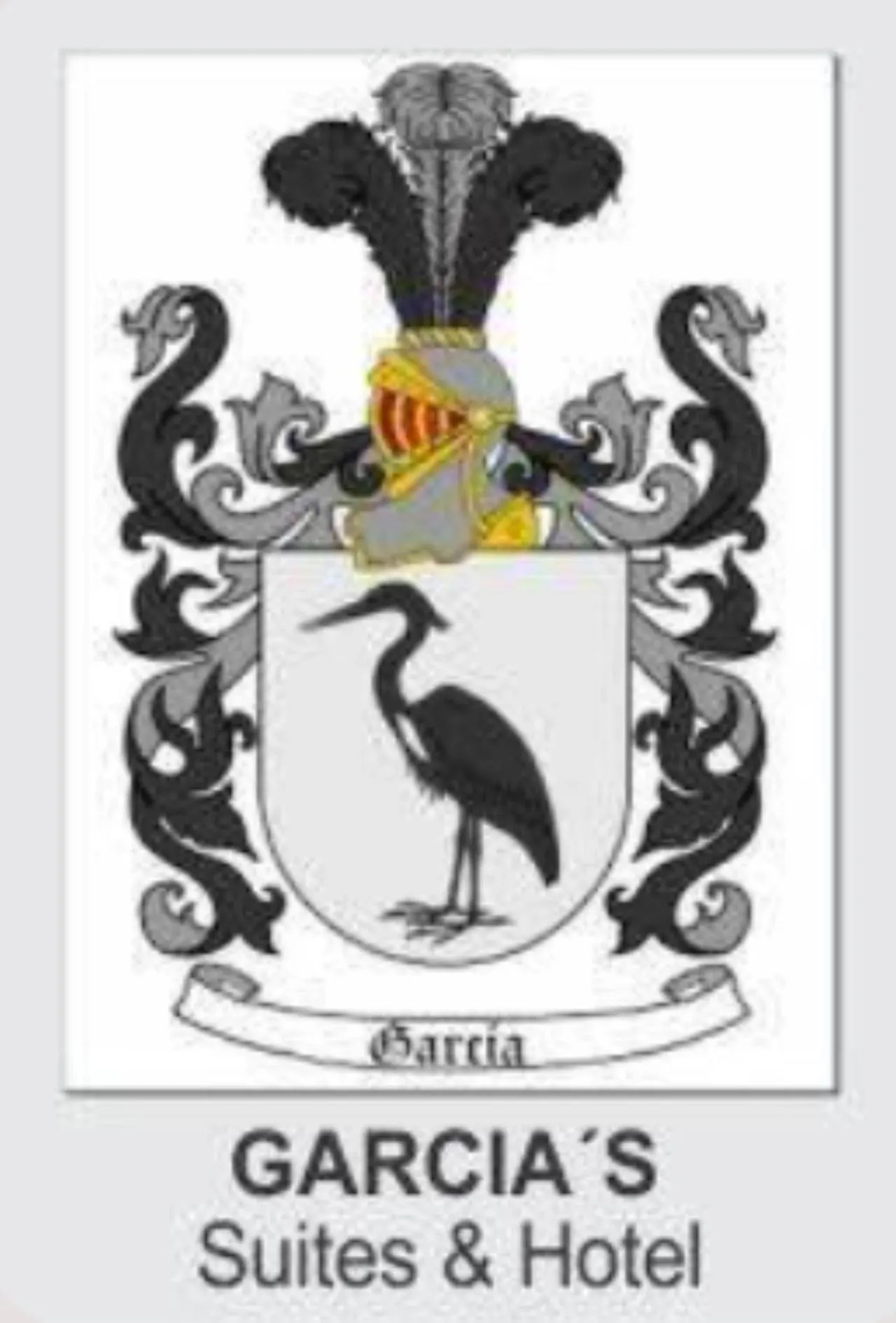 Logo/Certificate/Sign in Hotel Garcias Suites, Linares