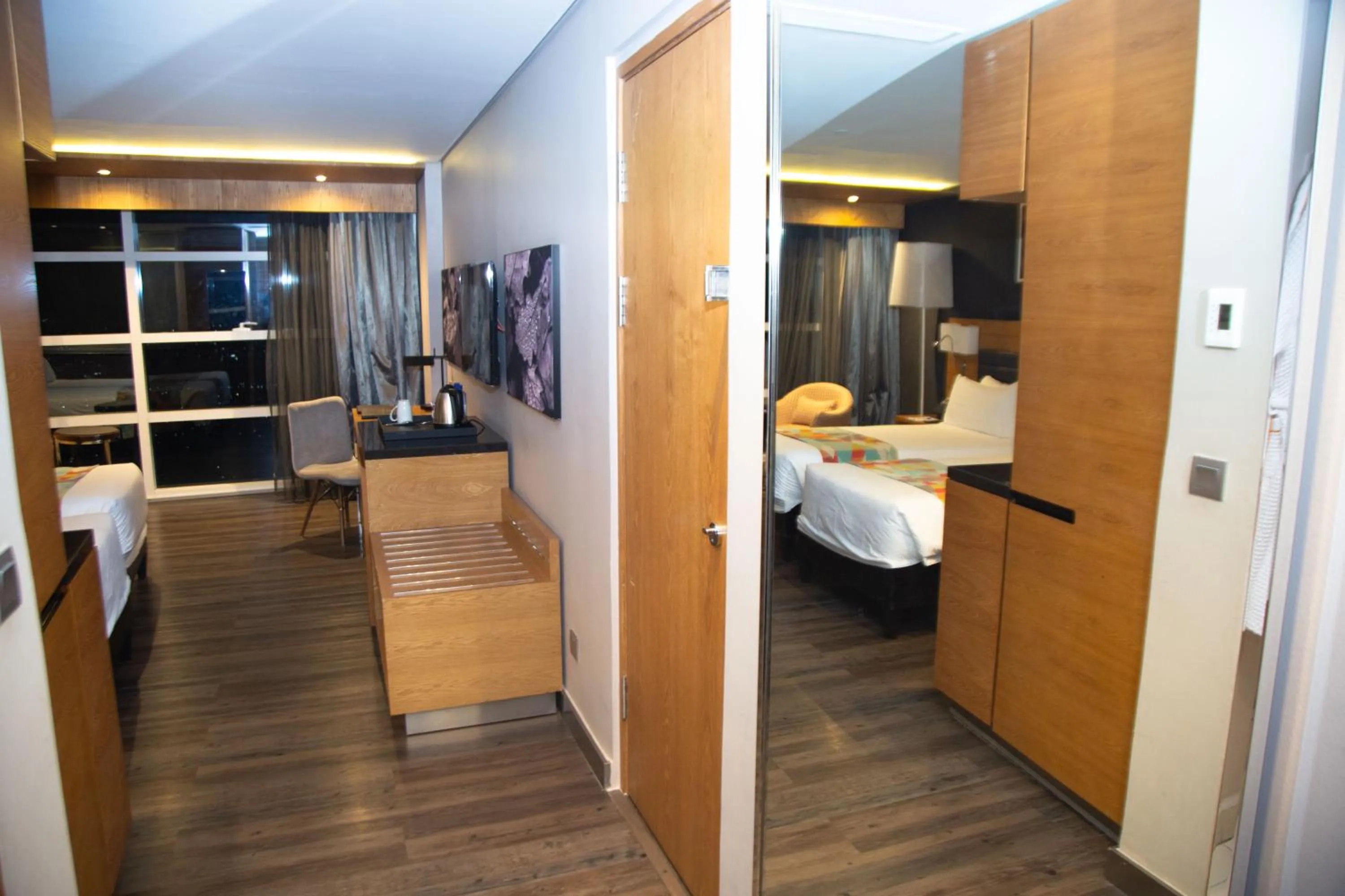 Bed in Ubumwe Grande Hotel