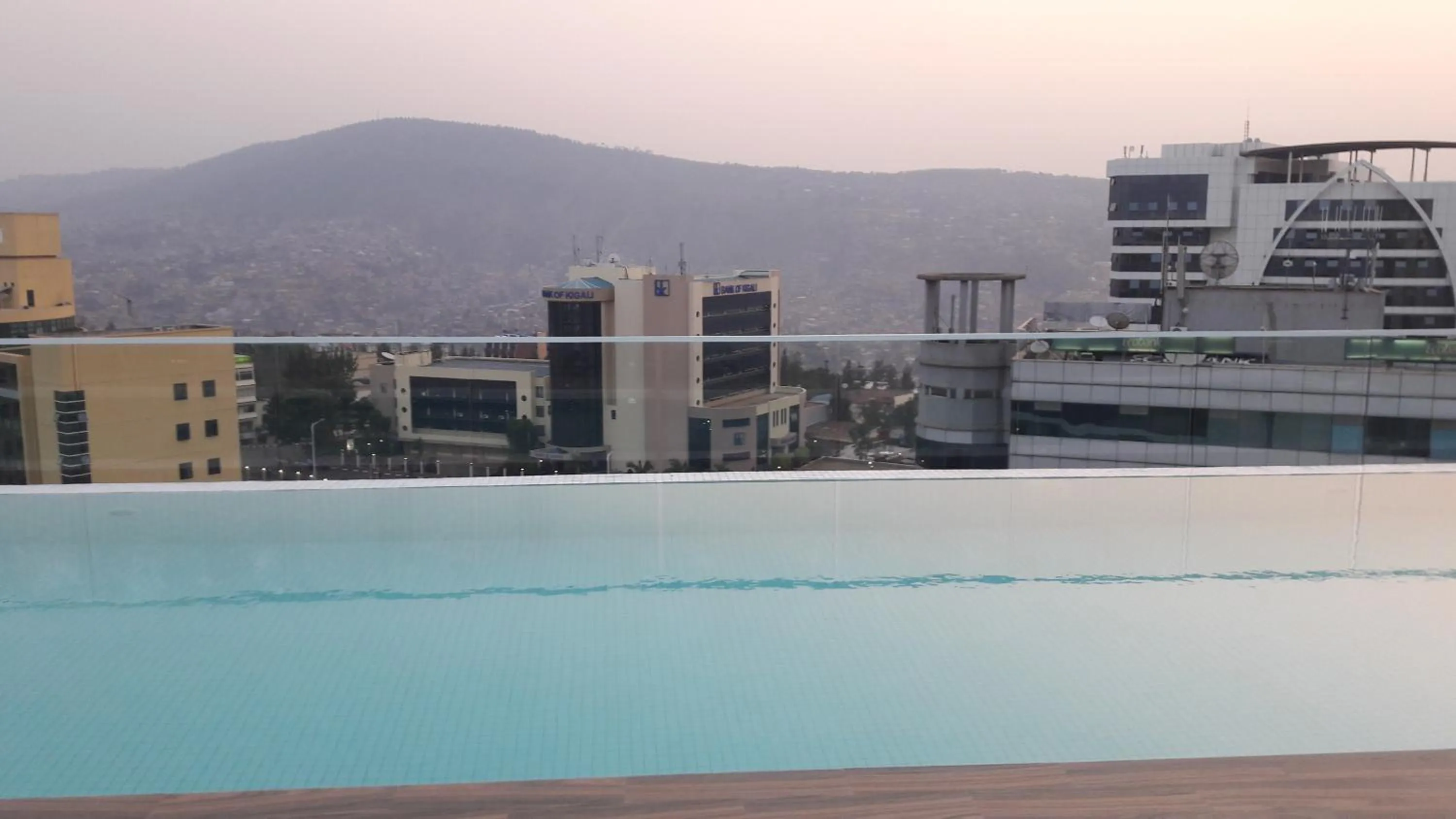 Mountain view in Ubumwe Grande Hotel