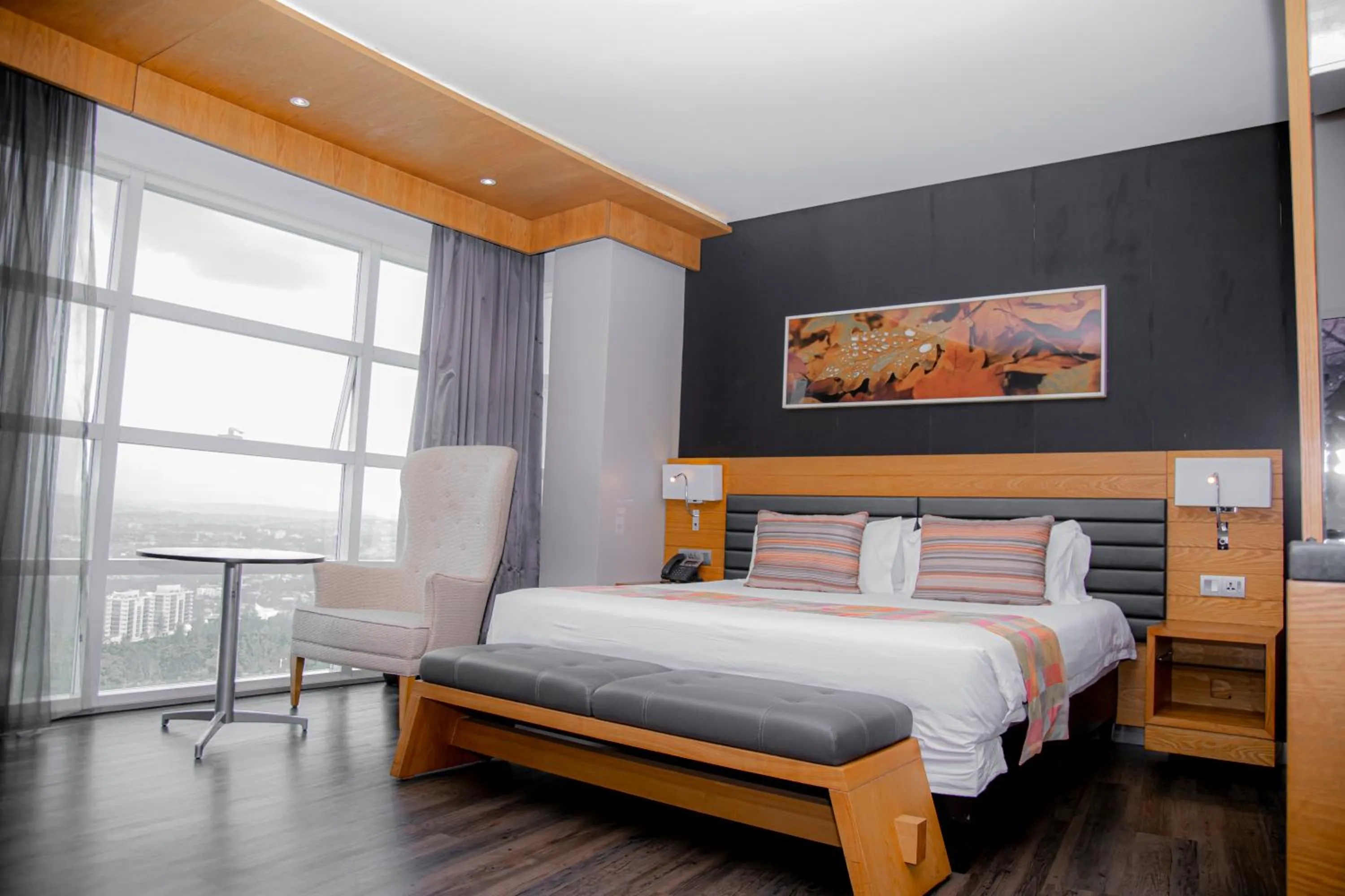 Bed in Ubumwe Grande Hotel