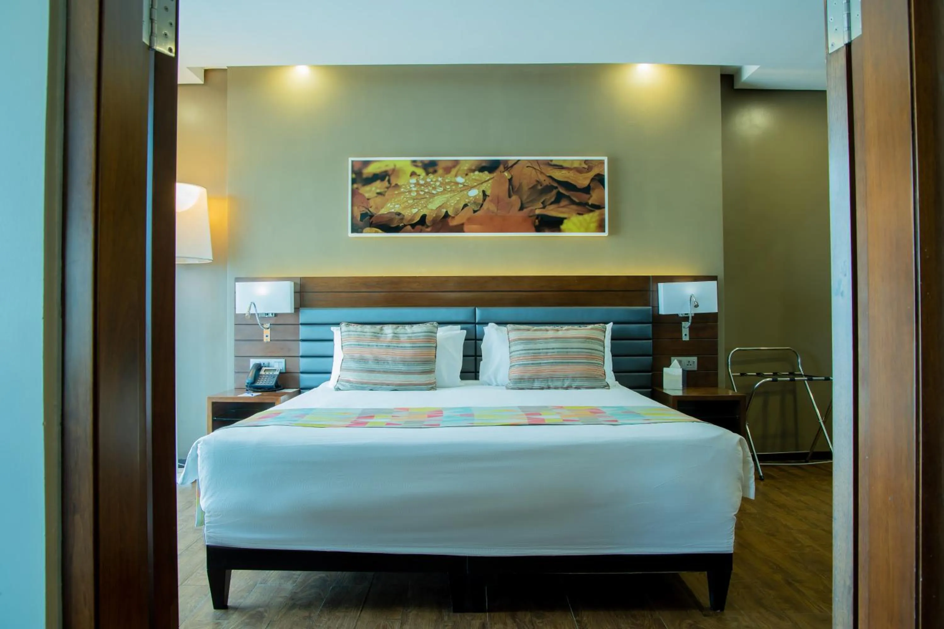 Bed in Ubumwe Grande Hotel