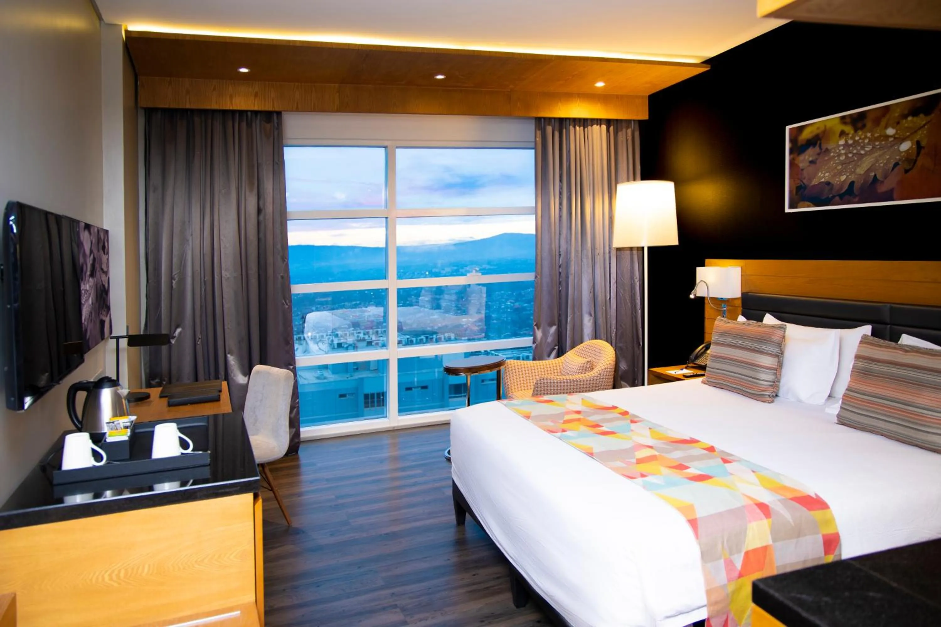 Bed in Ubumwe Grande Hotel