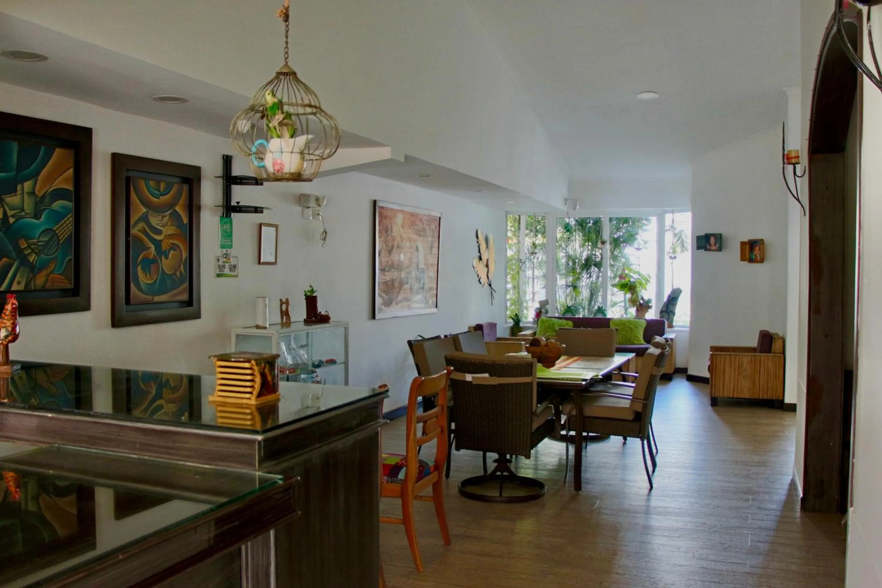 Living room in Hospedaje Solymar Sarie Bay