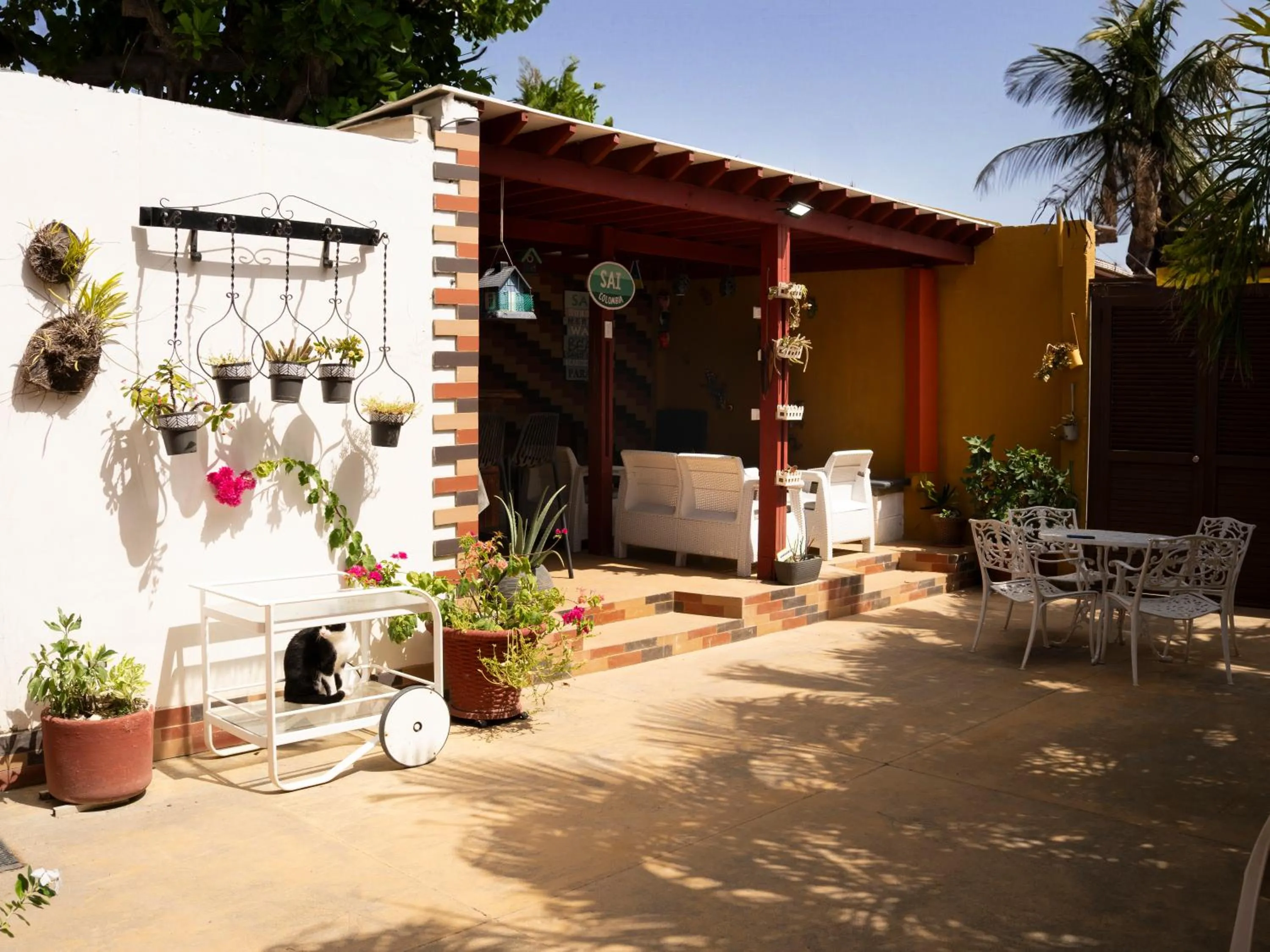 Balcony/Terrace in Hospedaje Solymar Sarie Bay