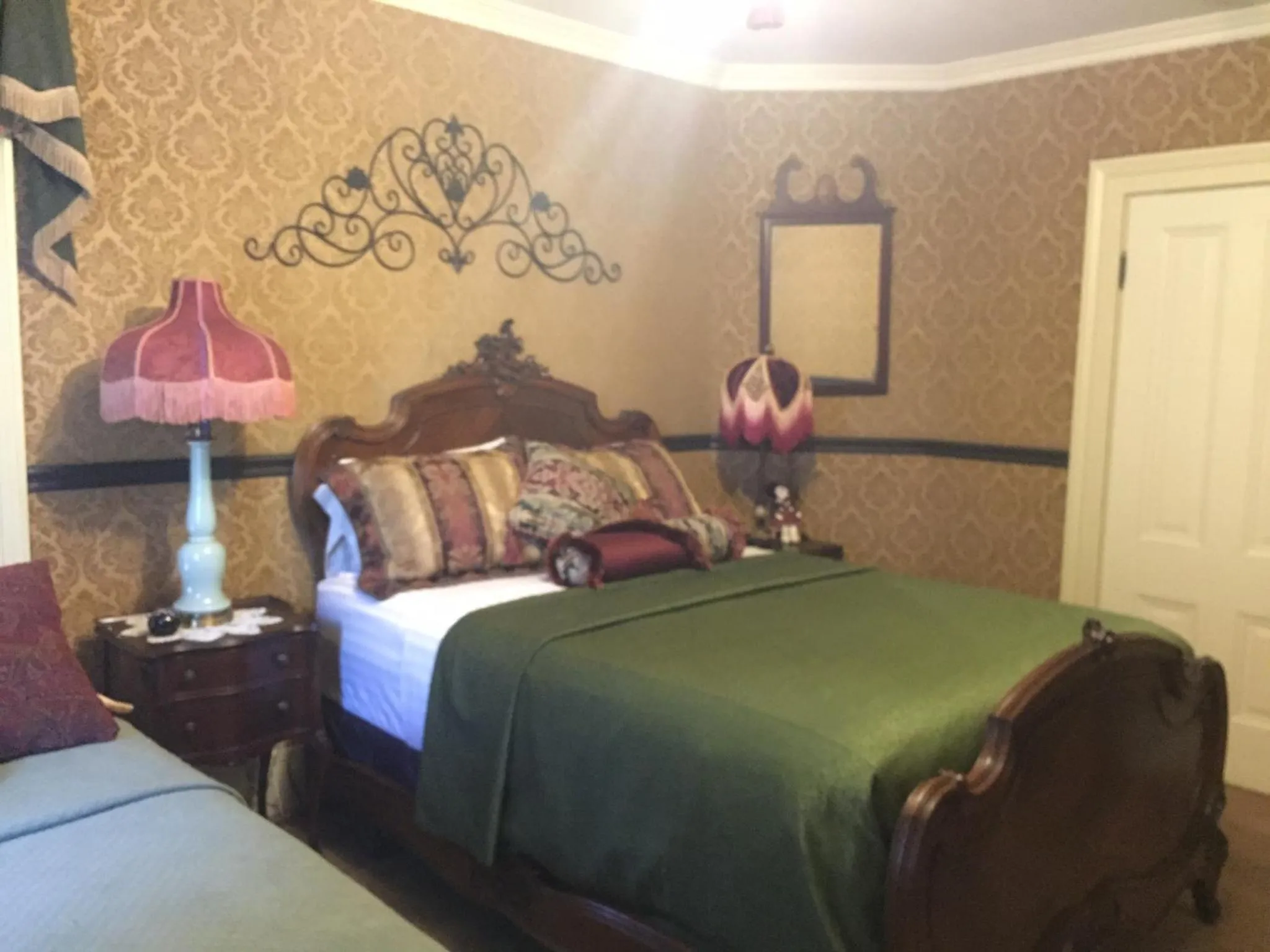 Bed in The Whitmore Inn