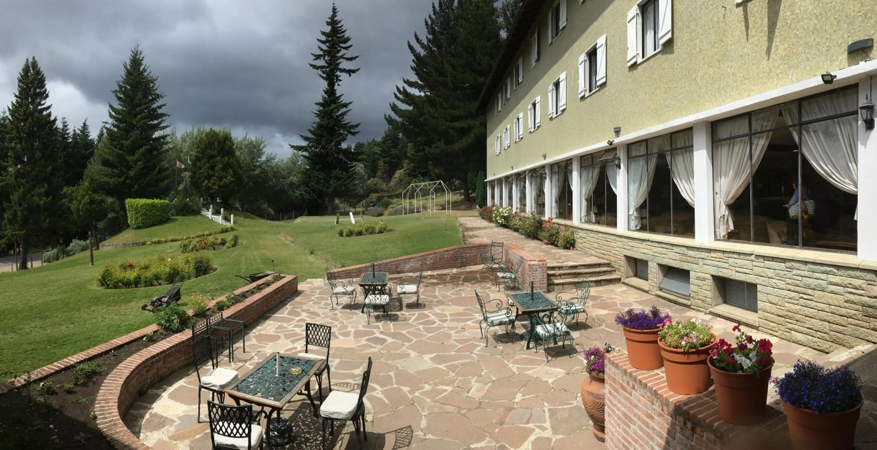 Garden view in Gran Hotel Panamericano