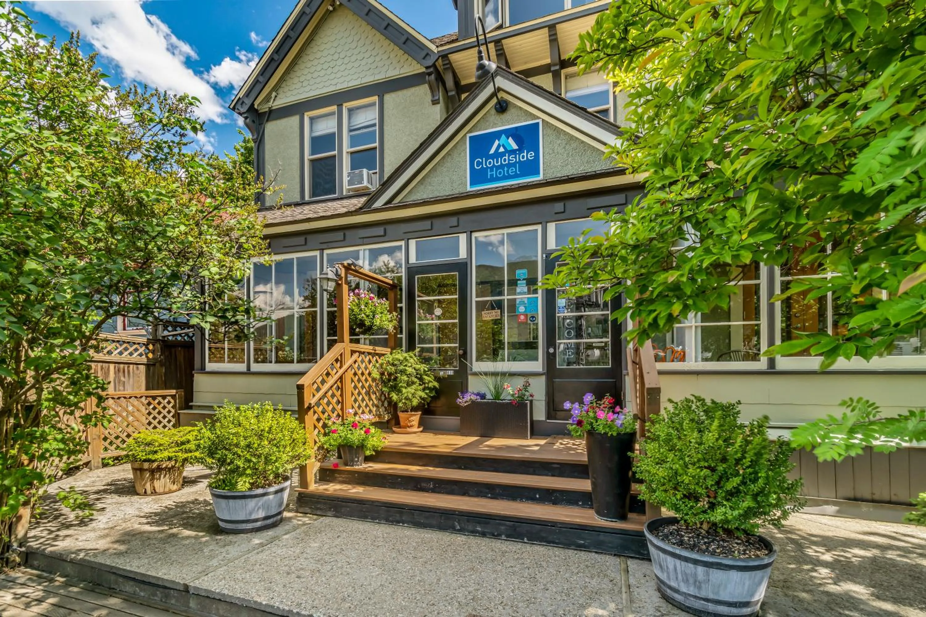 Property building in Cloudside Hotel