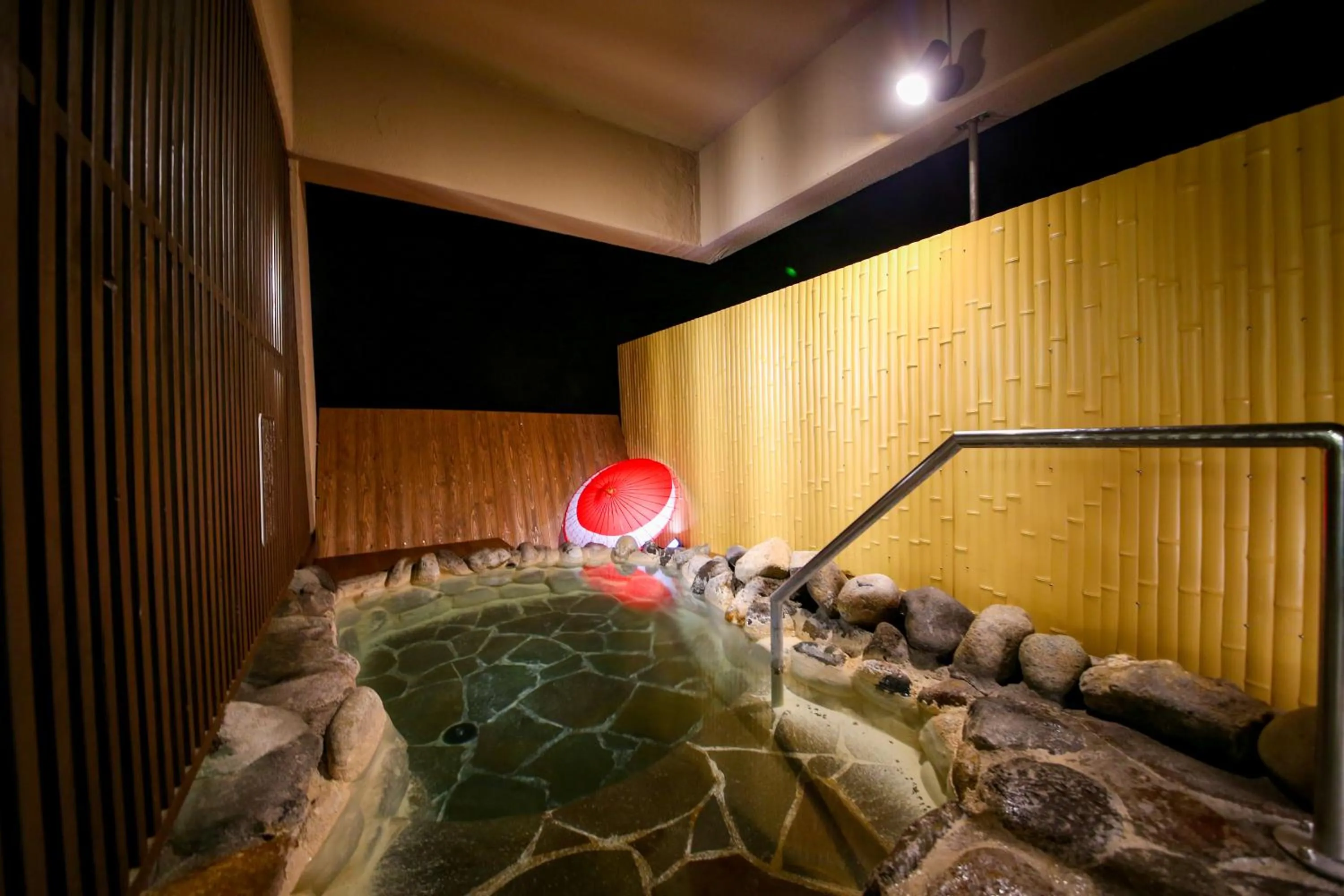 Open Air Bath in Ooedo Onsen Monogatari Masuya