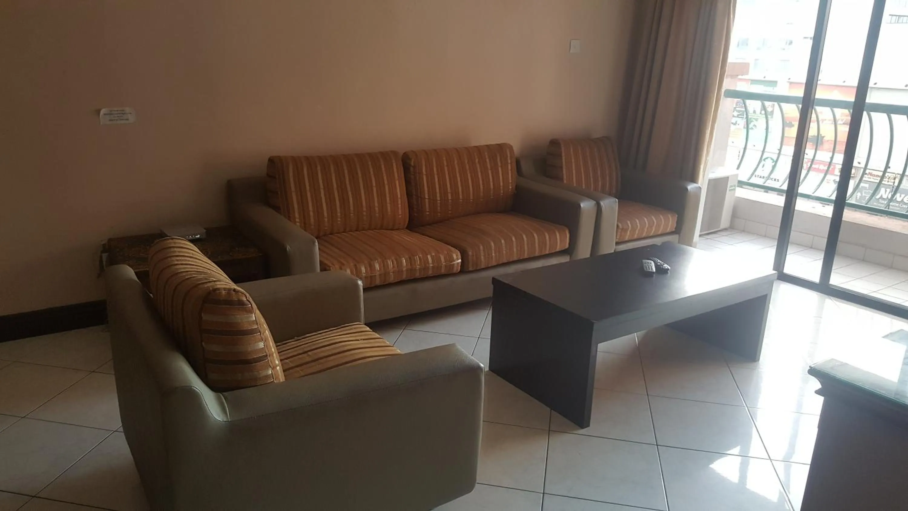 Seating area in Homestay Marina Court Resort