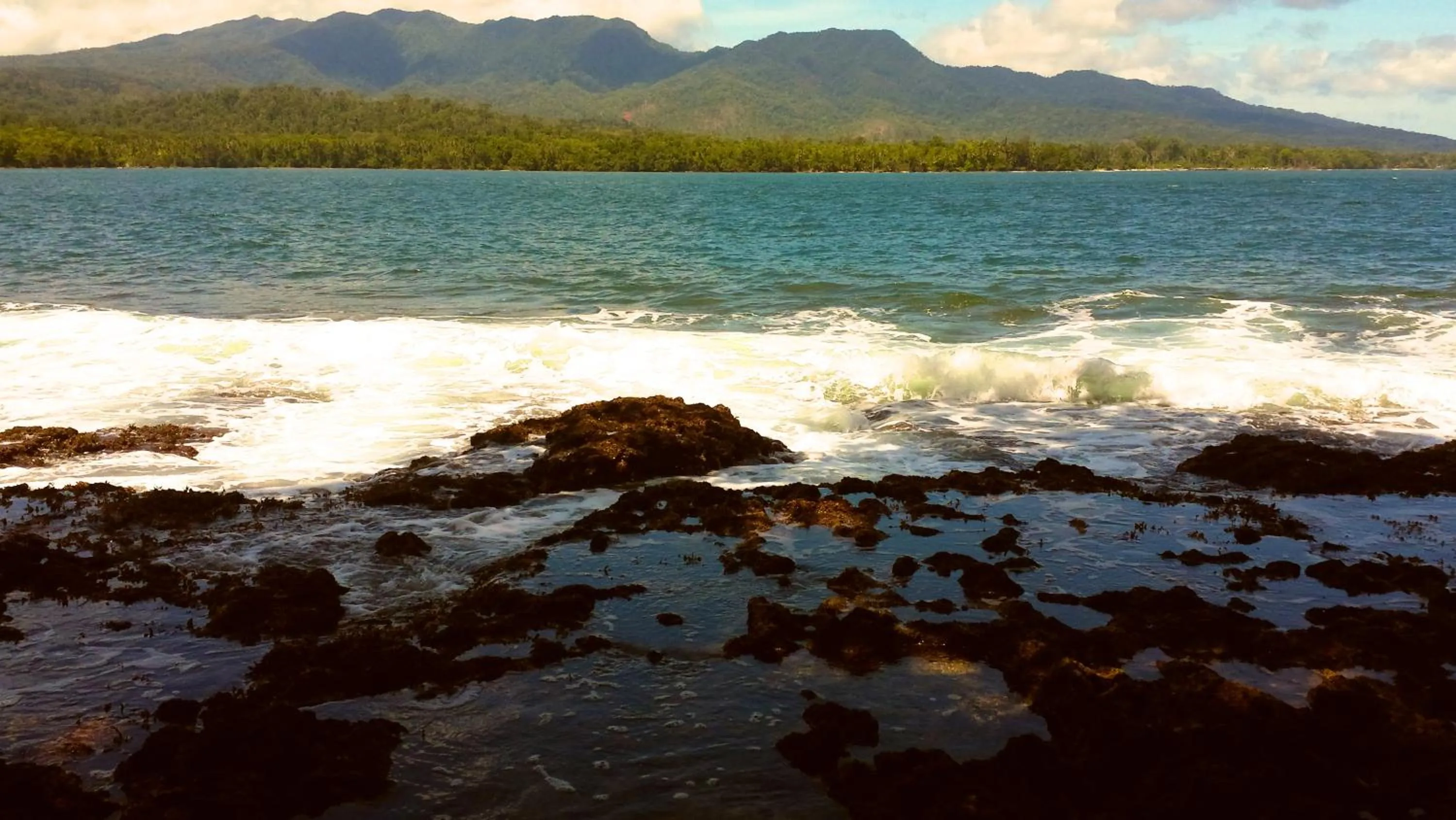 Natural landscape in Evis Resort at Nggatirana Island