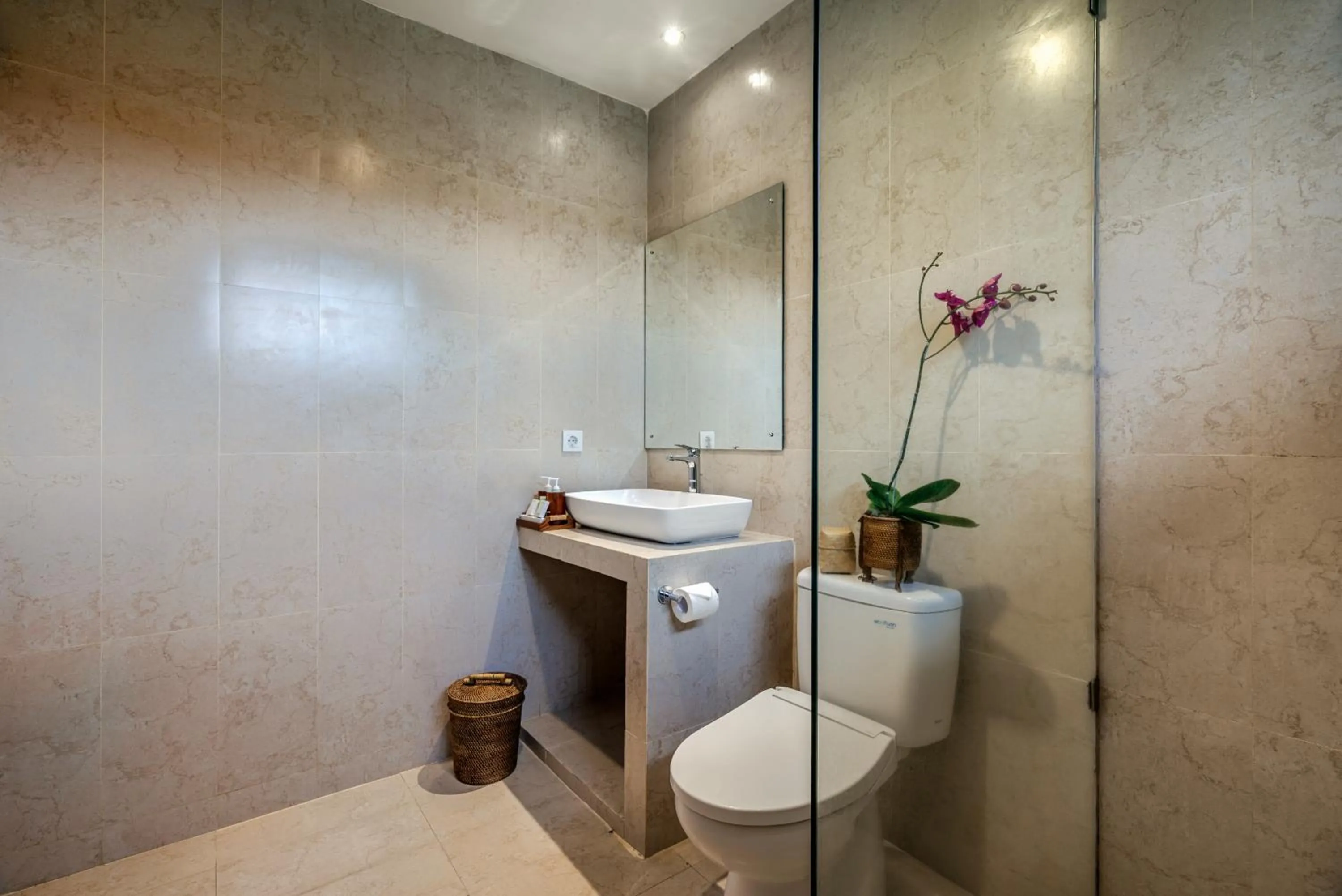 Bathroom in Jati Cottage