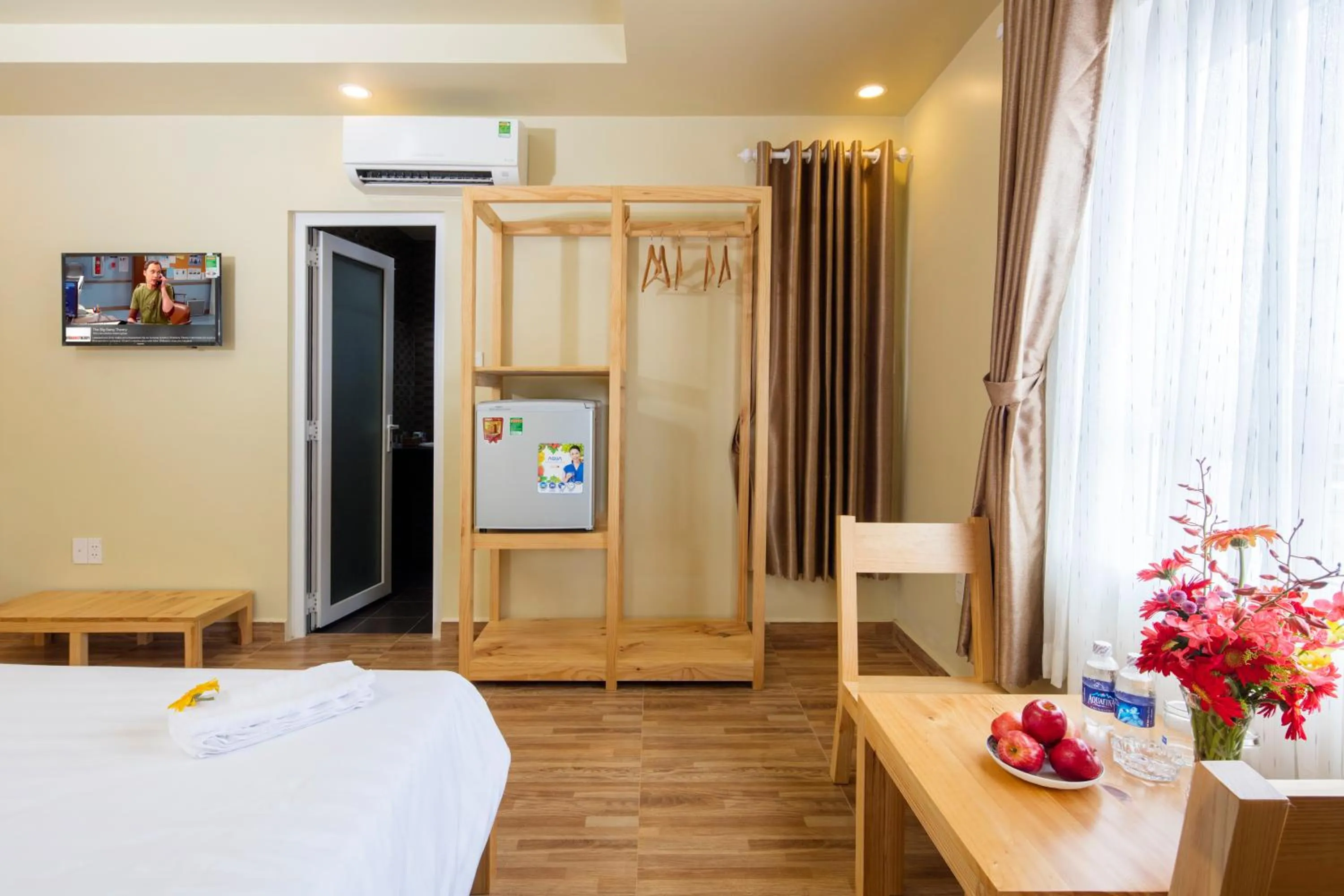 Steam room, Bed in Lucky Phu Quoc Hotel