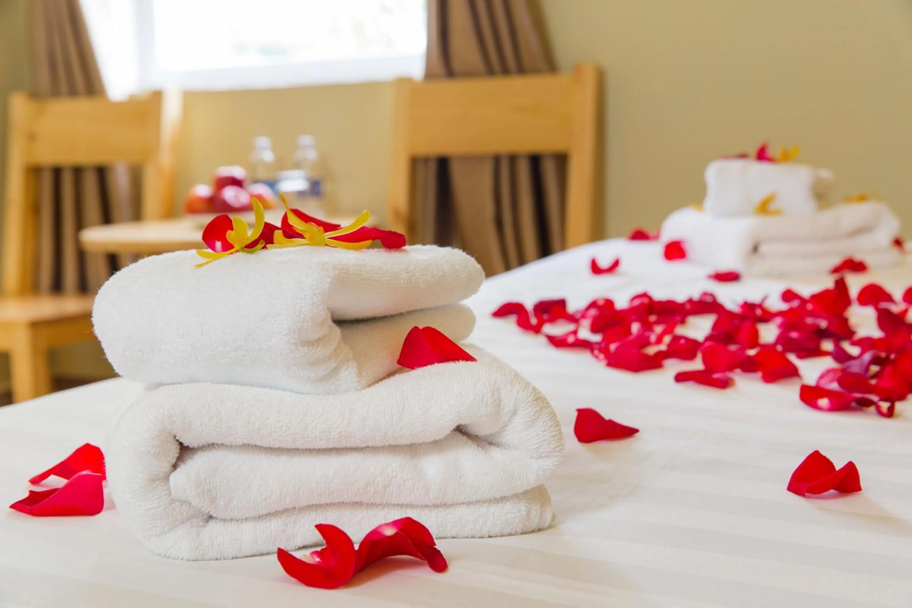 Decorative detail, Bed in Lucky Phu Quoc Hotel