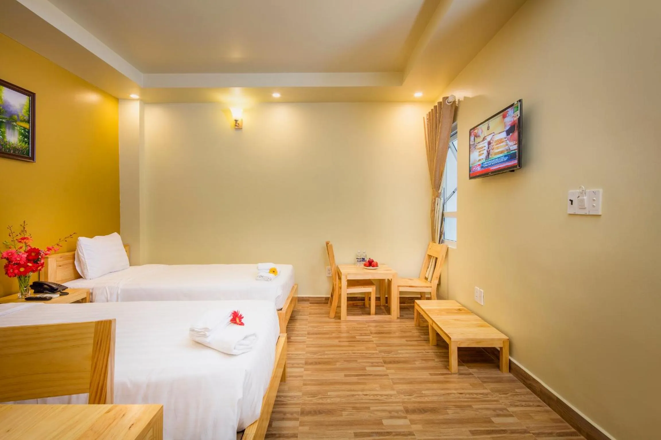 Photo of the whole room, Bed in Lucky Phu Quoc Hotel