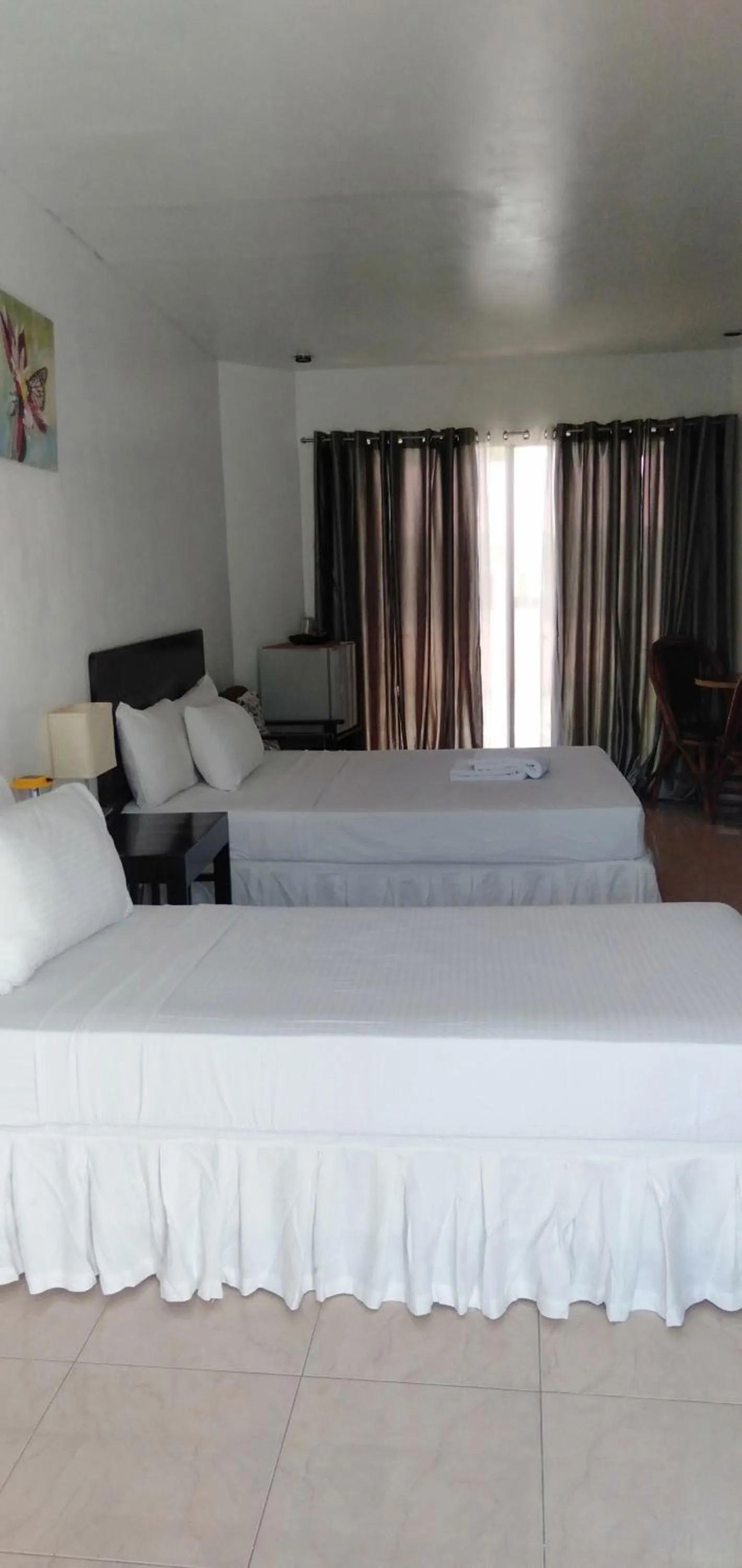 Bed in Boracay White Coral Hotel