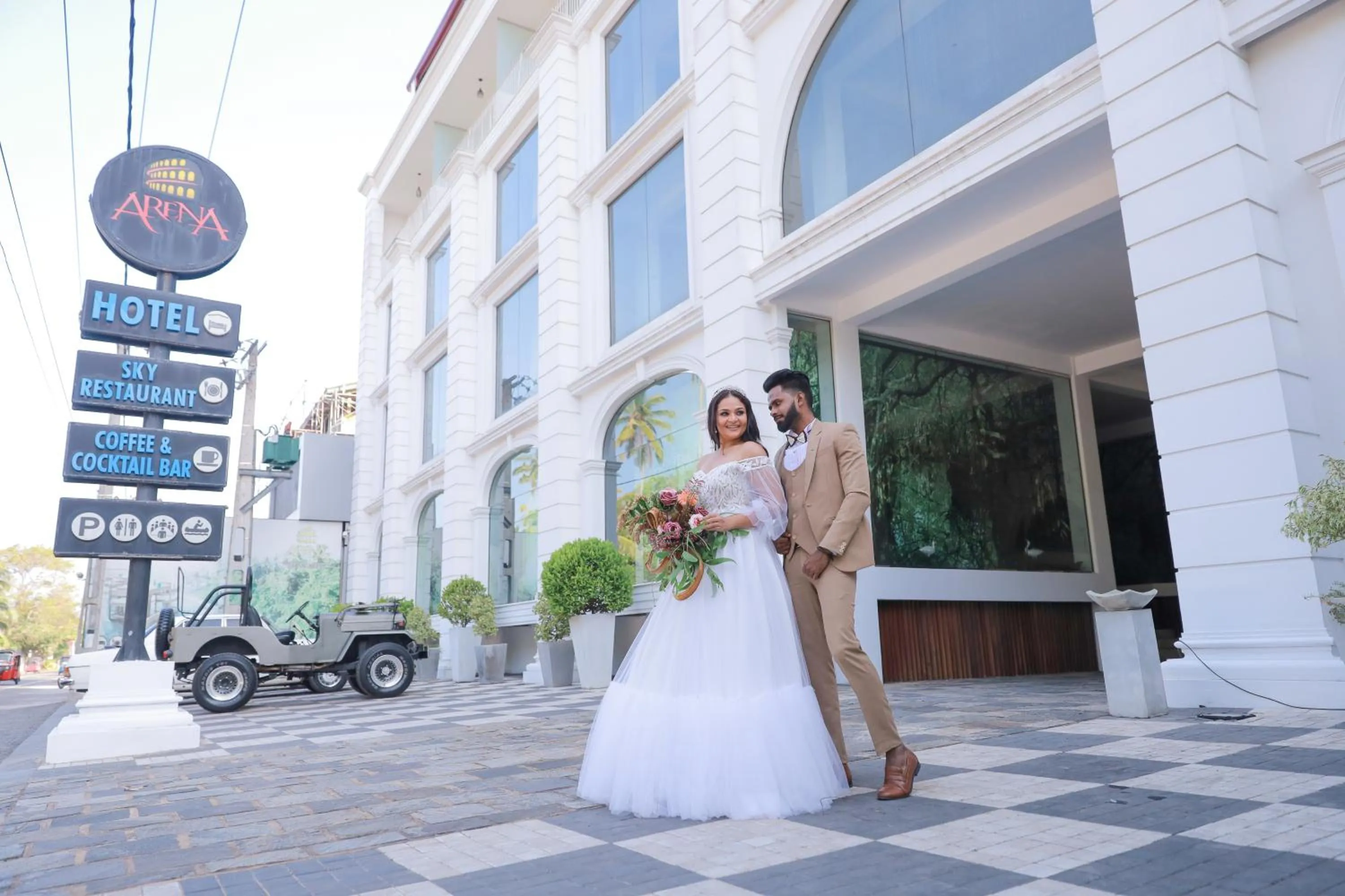 Property building in Arena Hotel