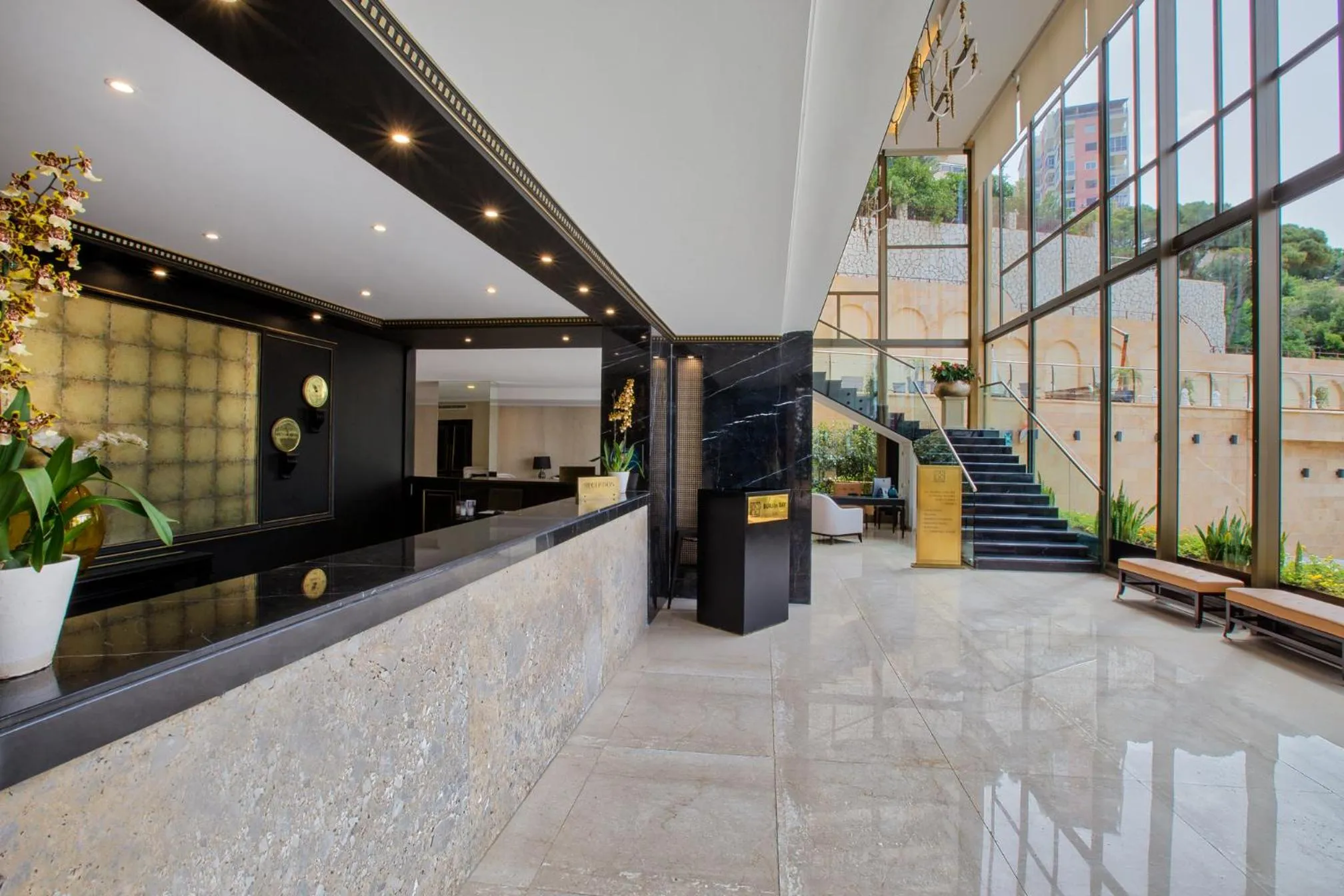 Lobby or reception in BURJ ON BAY Hotel