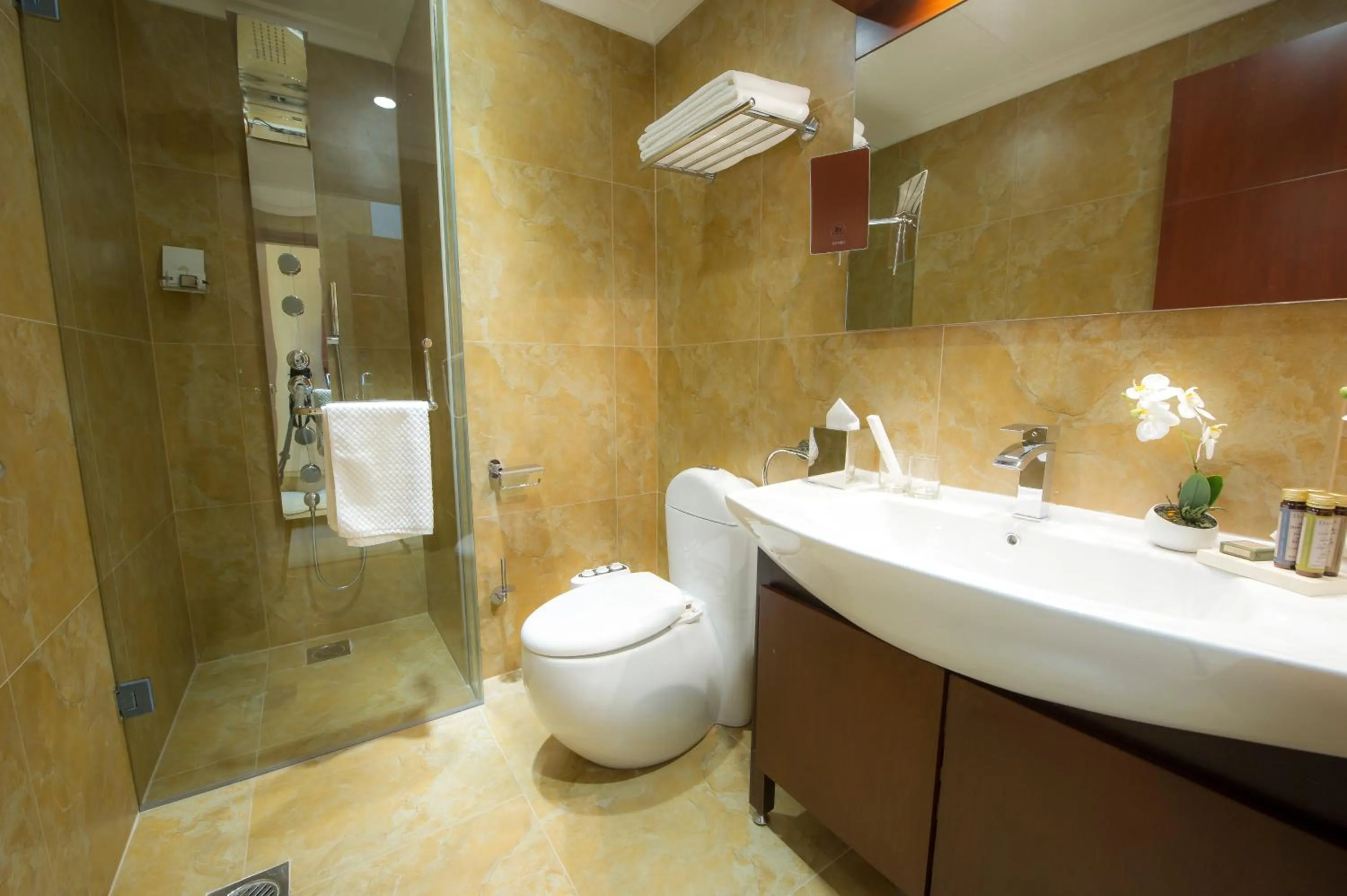Bathroom in BURJ ON BAY Hotel