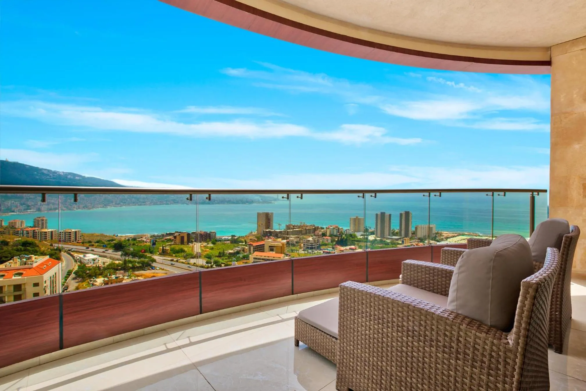 Balcony/Terrace in BURJ ON BAY Hotel