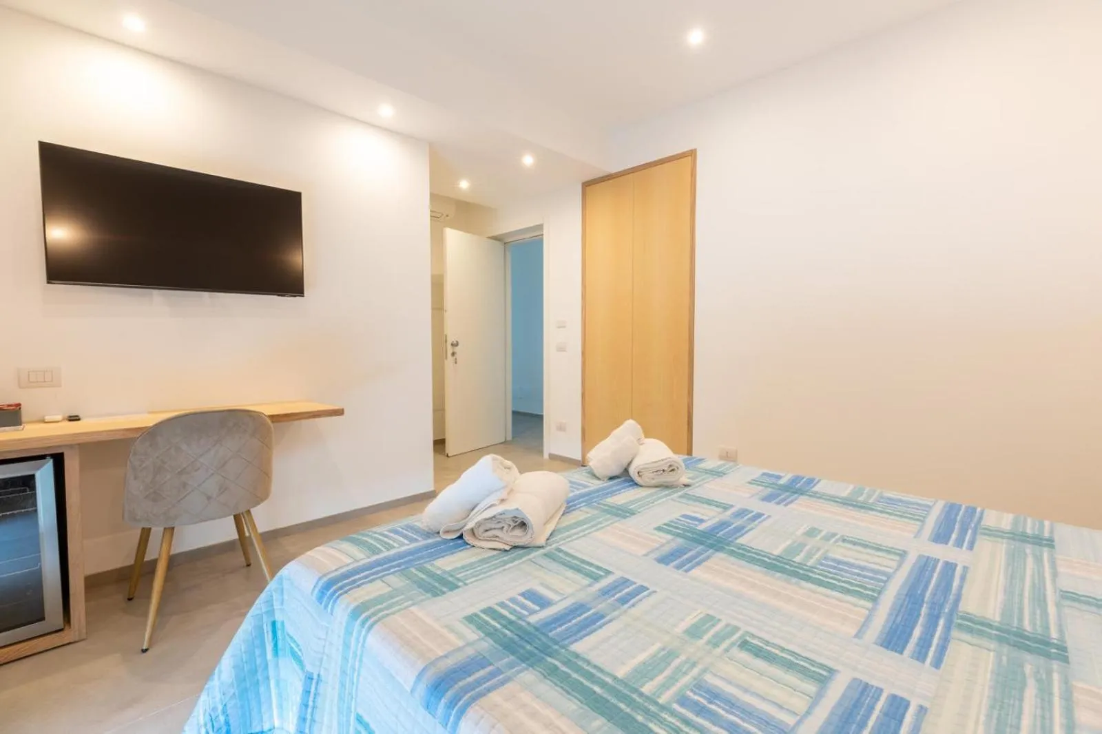 Bedroom, Bed in Antares Rooms and Suites