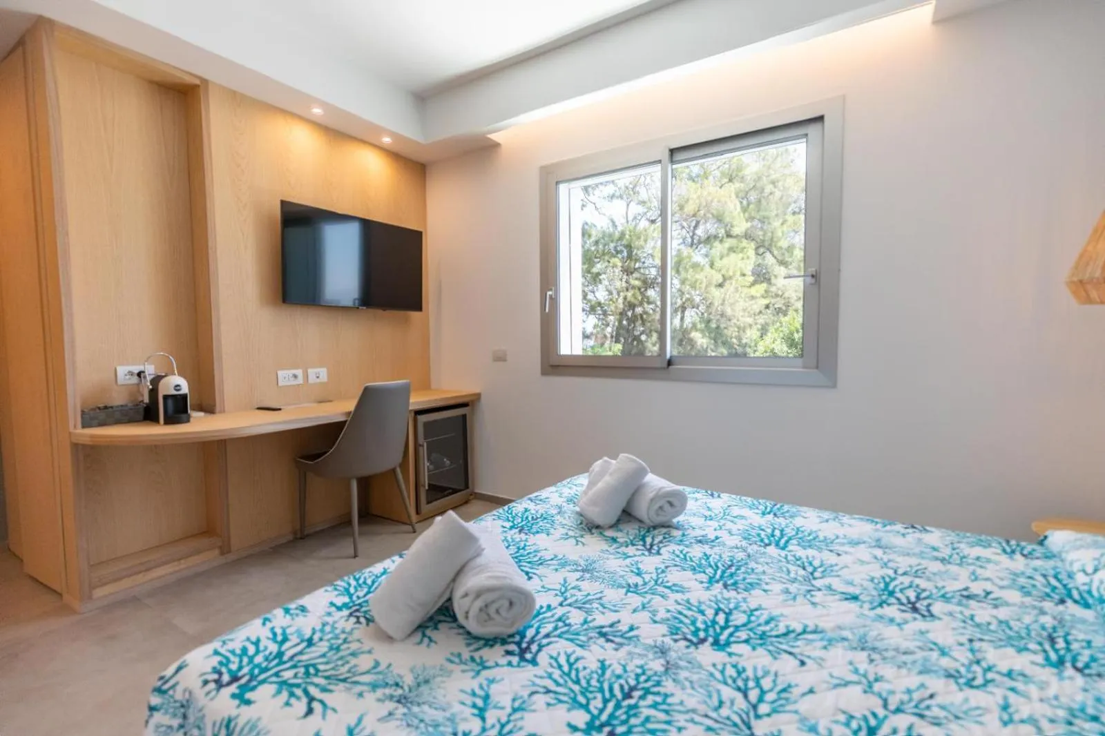 Bedroom, Bed in Antares Rooms and Suites