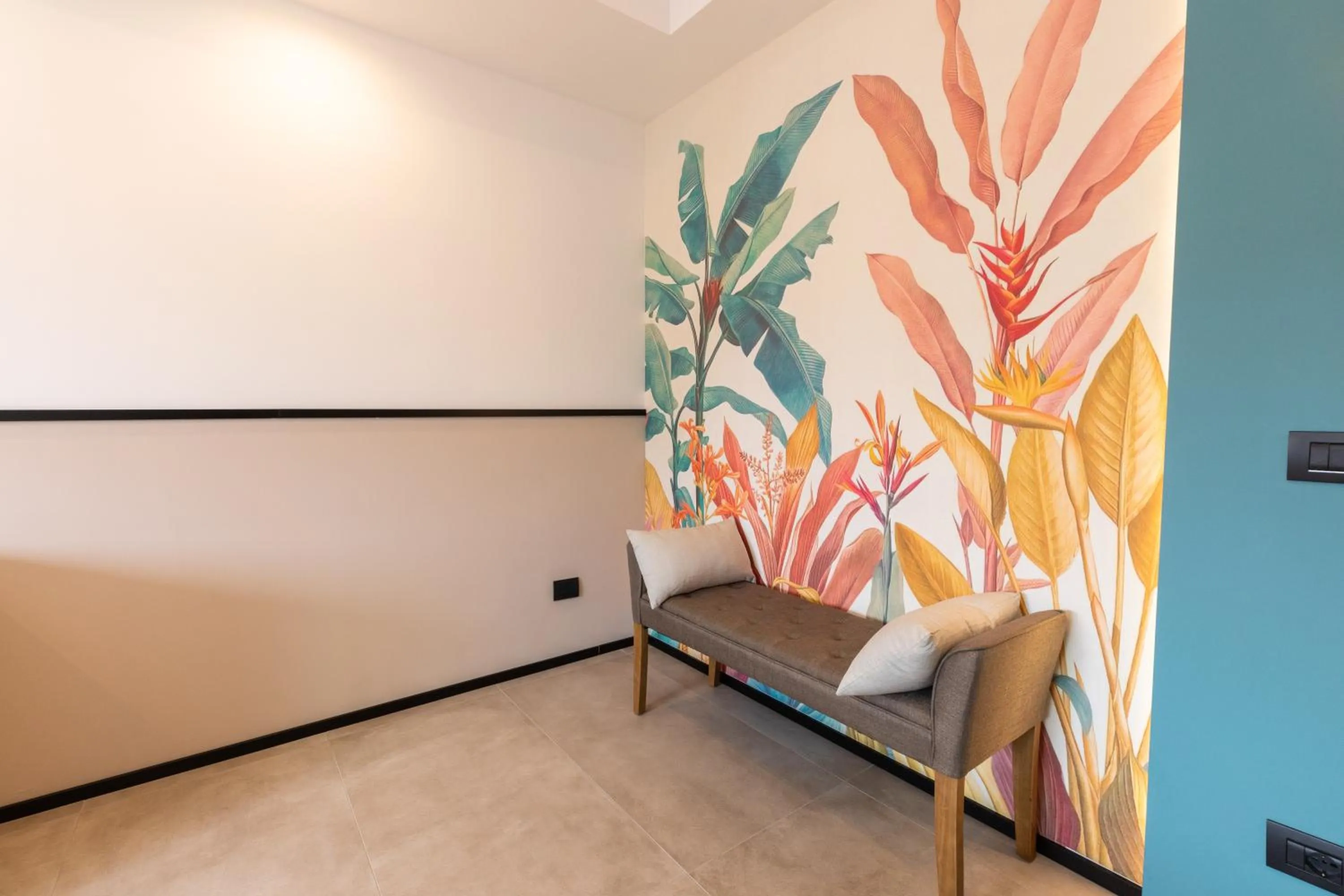 Bedroom in Antares Rooms and Suites