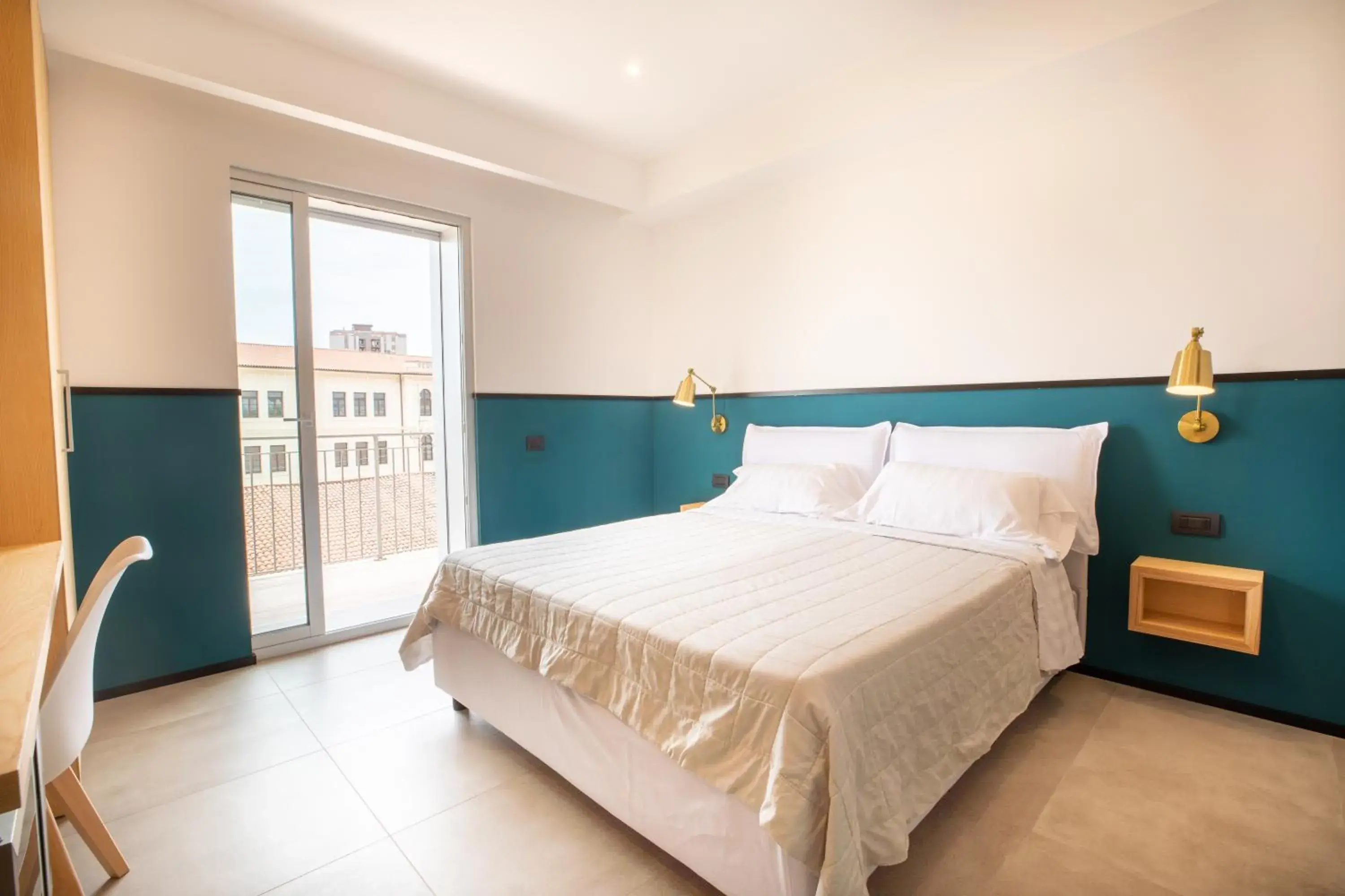 Deluxe Double Room with Balcony in Antares Rooms and Suites Deluxe Double Room with Balcony in Antares Rooms and Suites