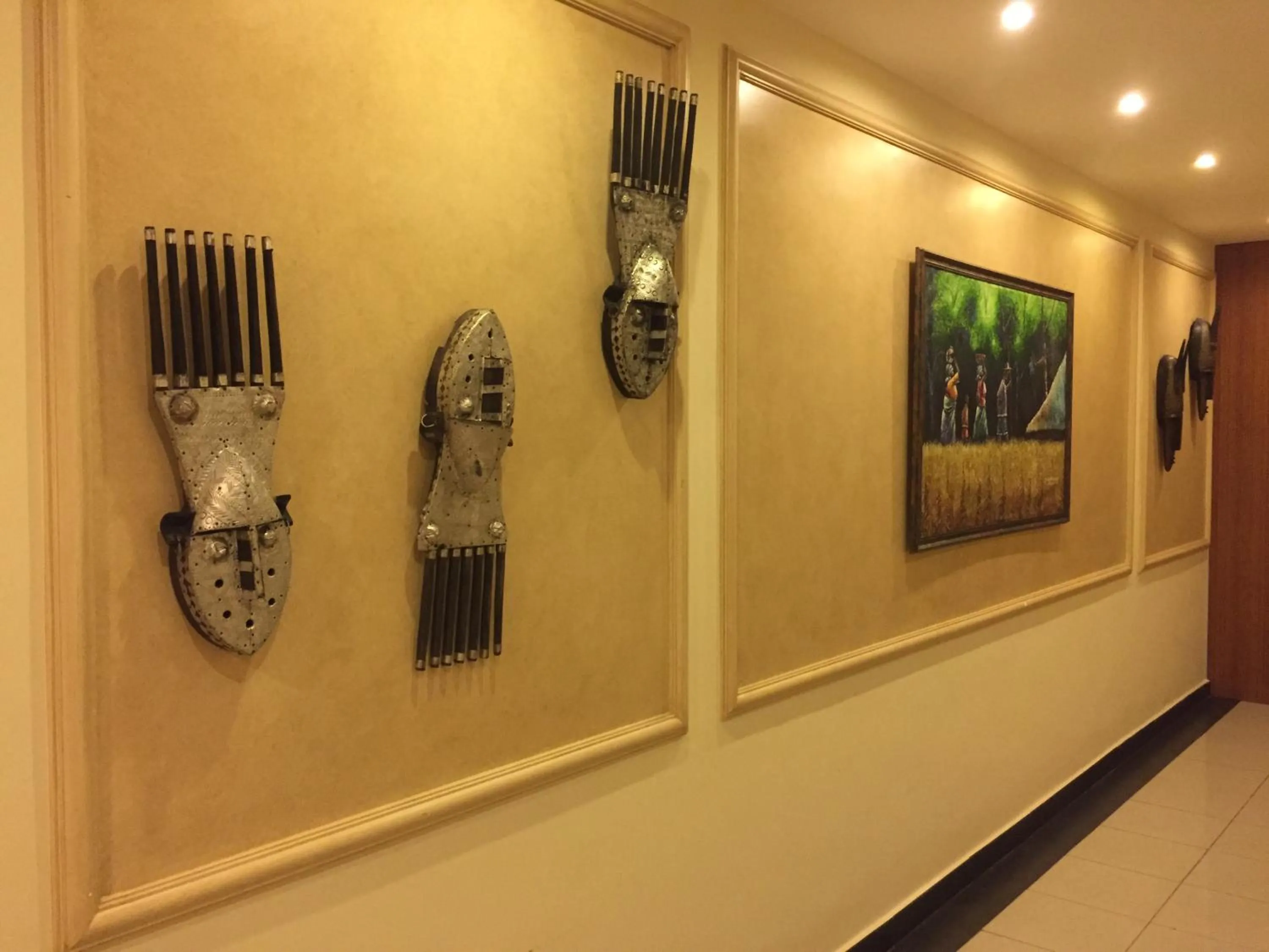 Decorative detail in Royal Grand Hotel