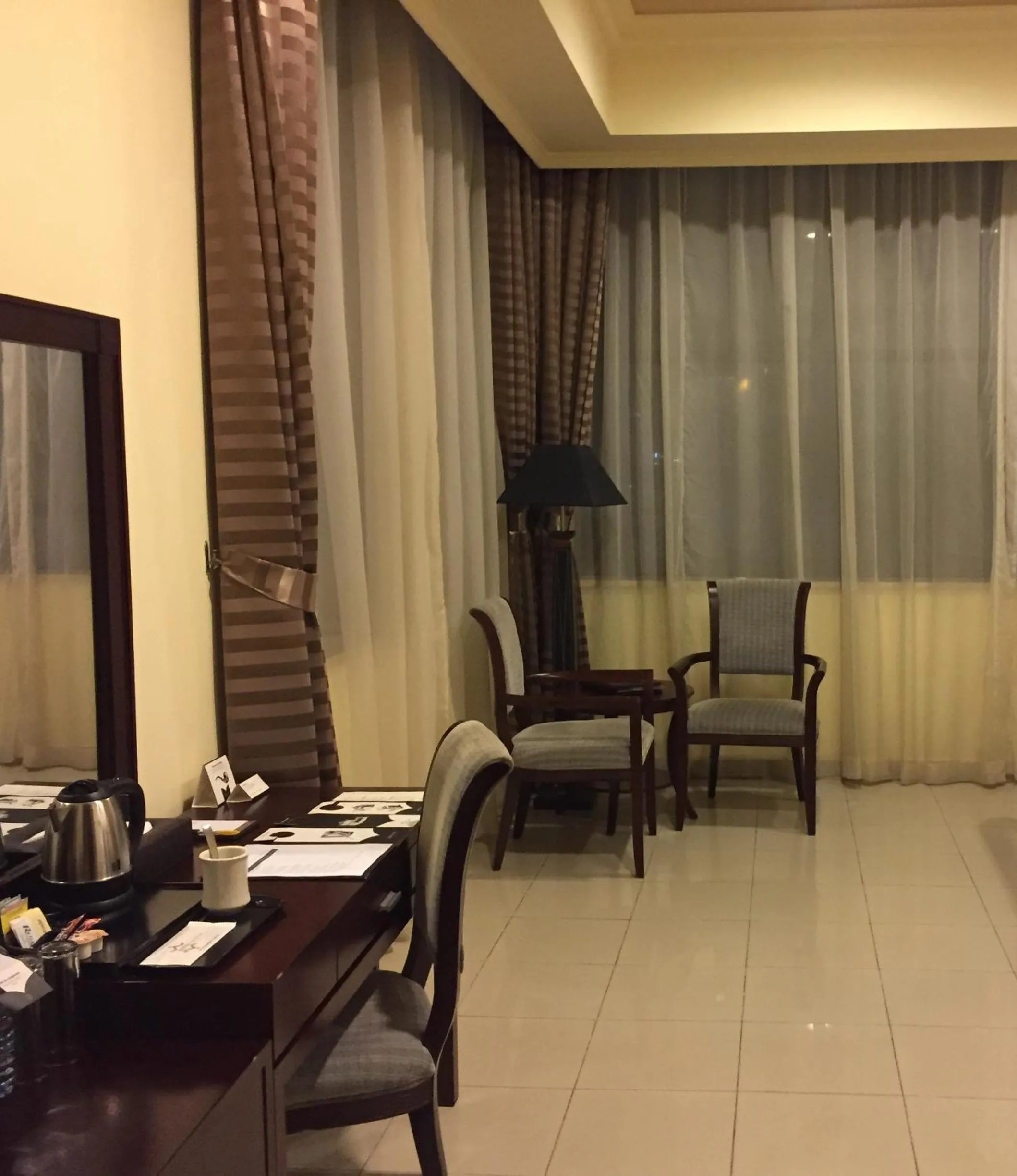 Area and facilities in Royal Grand Hotel