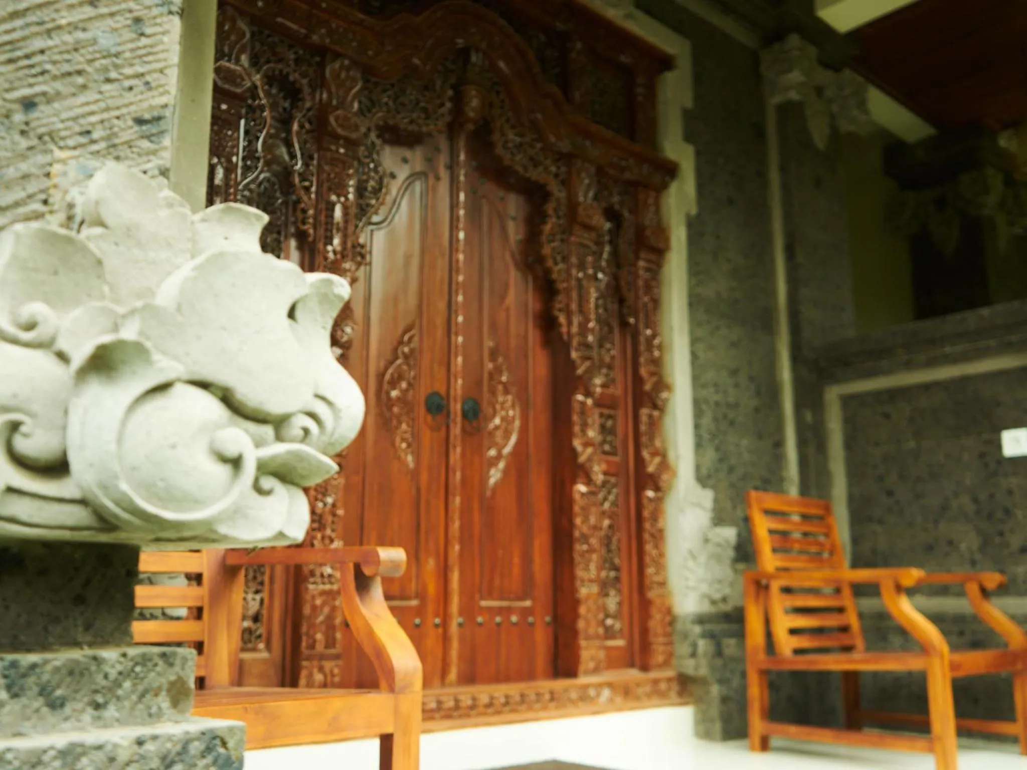 Balcony/Terrace in Eden House Ubud