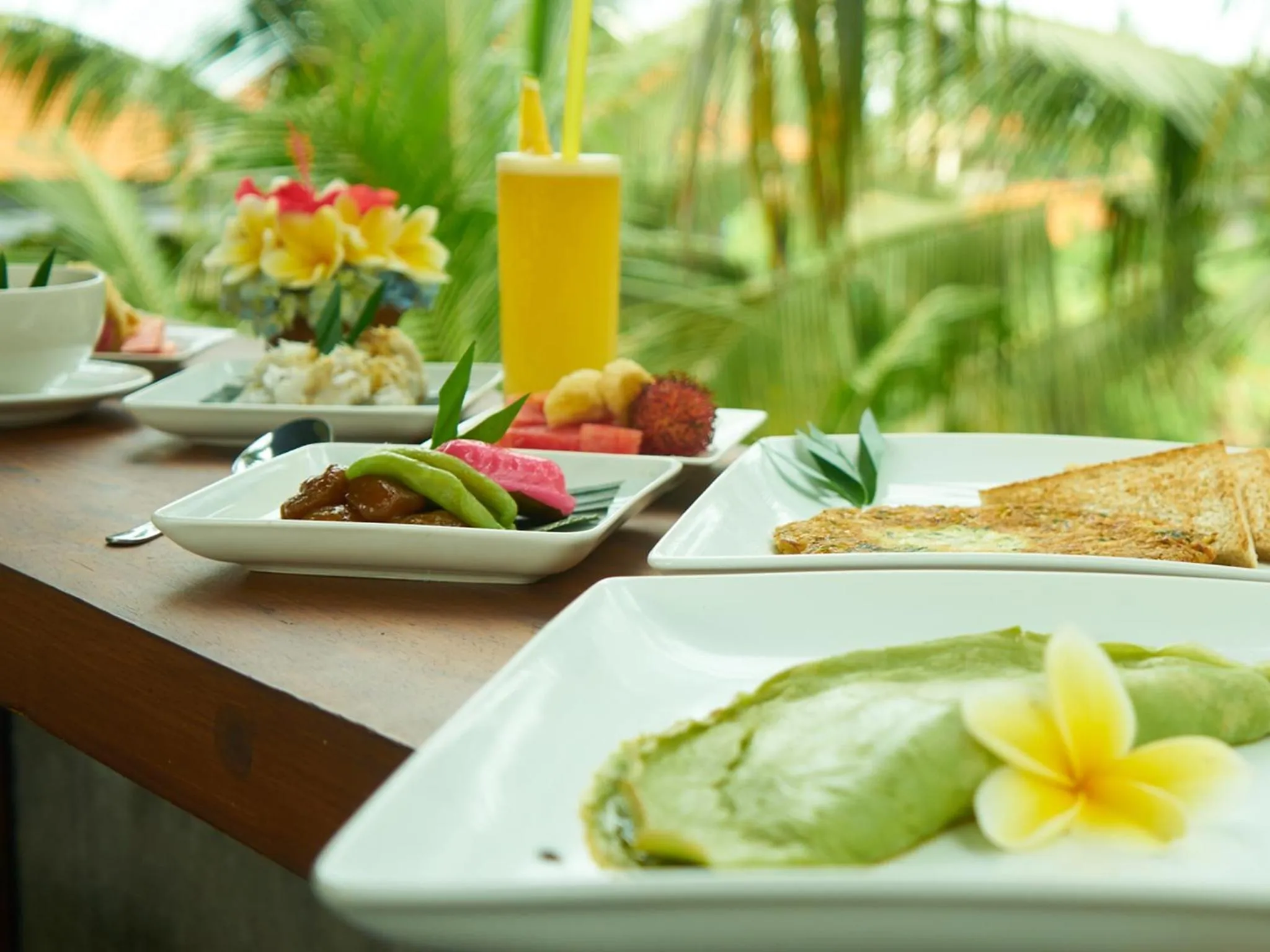 Food close-up in Eden House Ubud