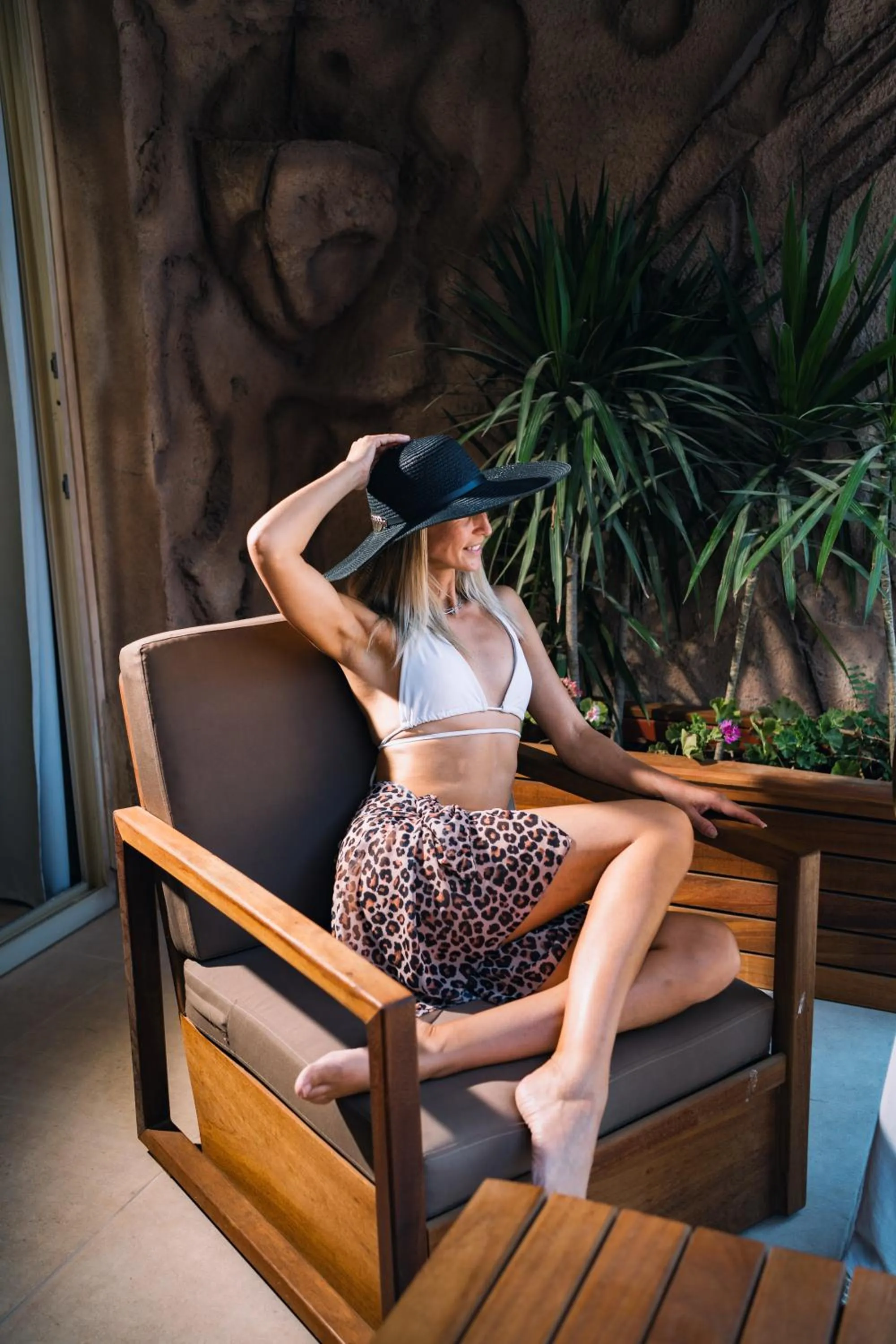 Seating area in Caves Beach Resort Adults Only