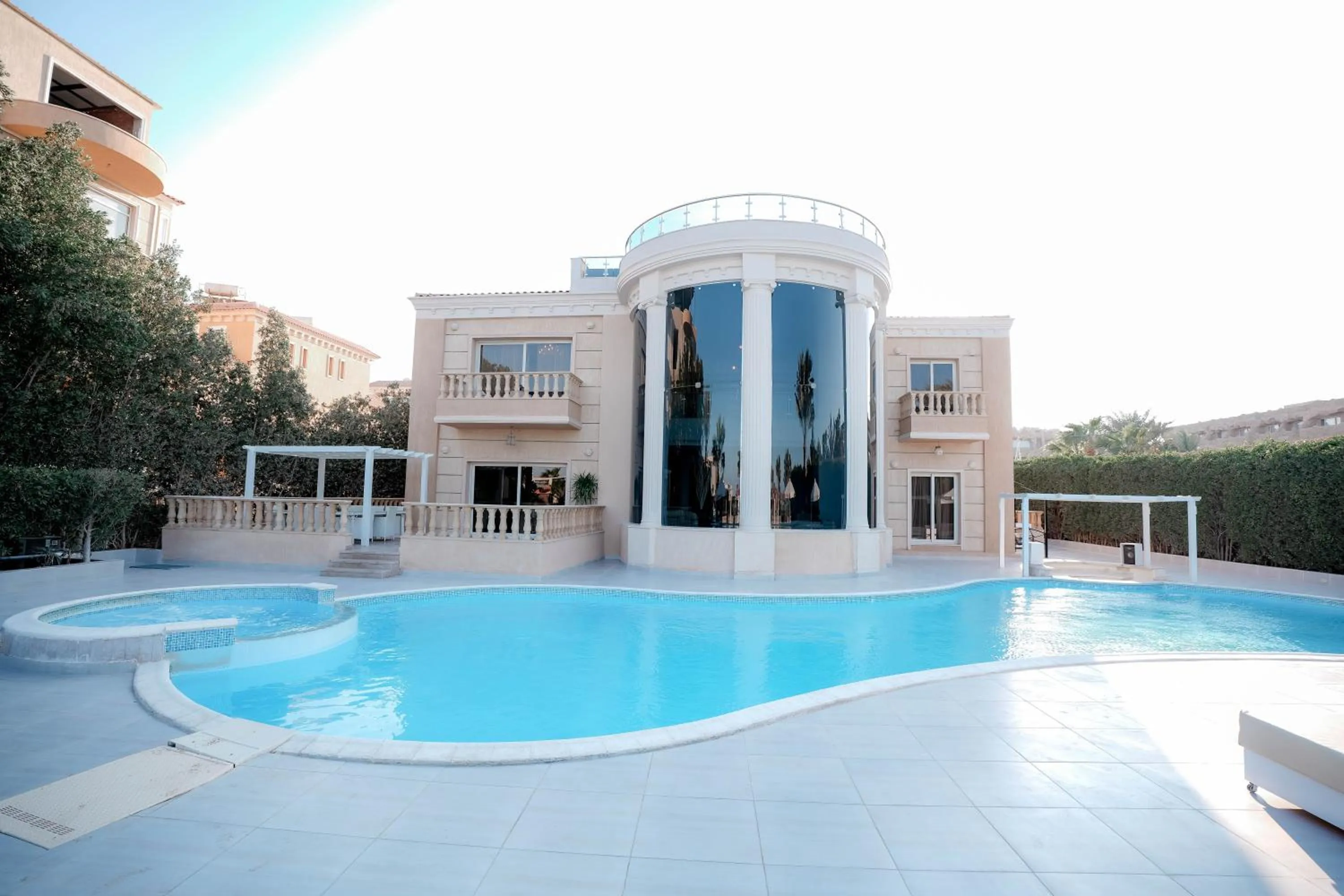 Pool view in Caves Beach Resort Adults Only
