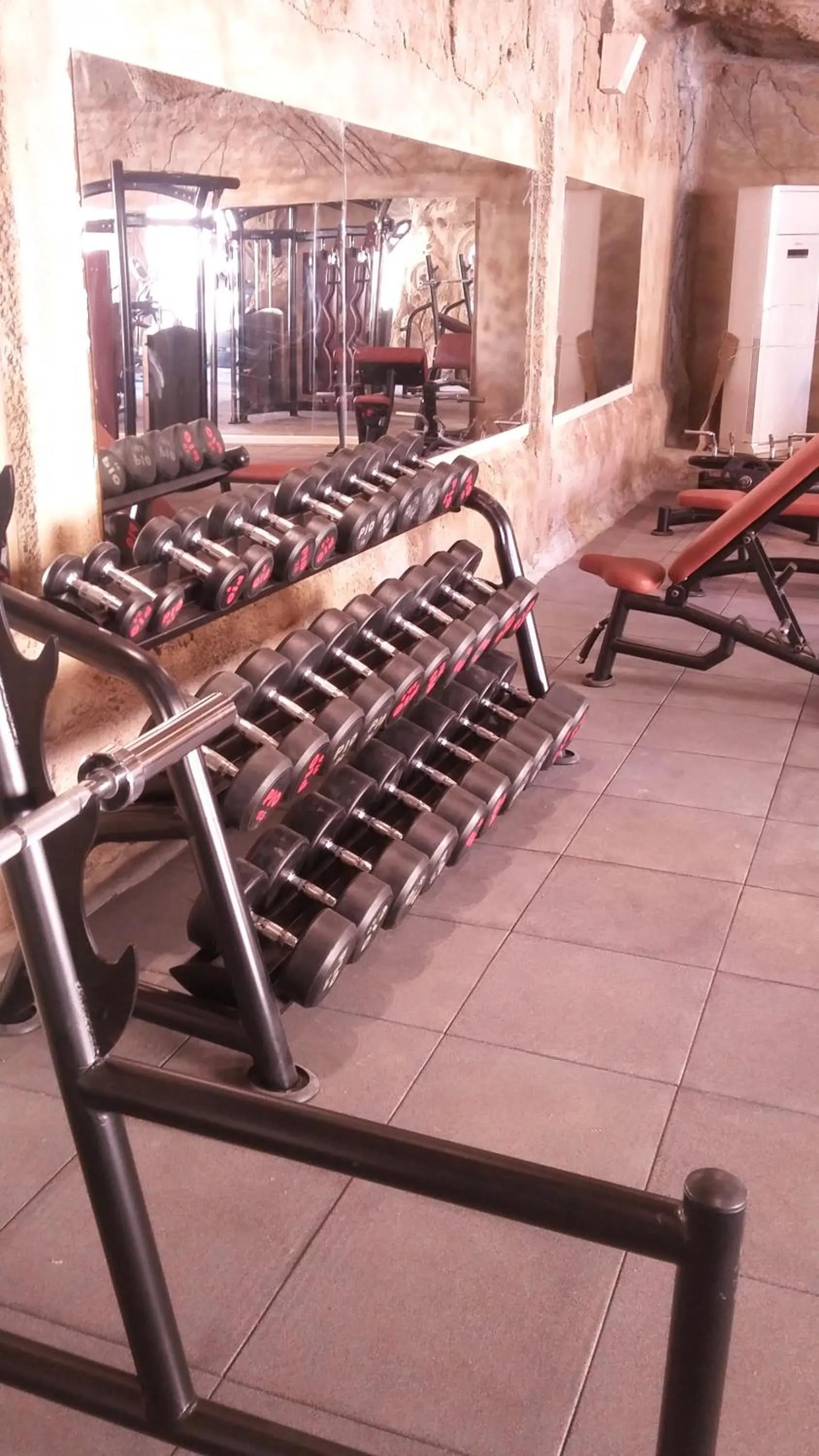 Fitness centre/facilities in Caves Beach Resort Adults Only