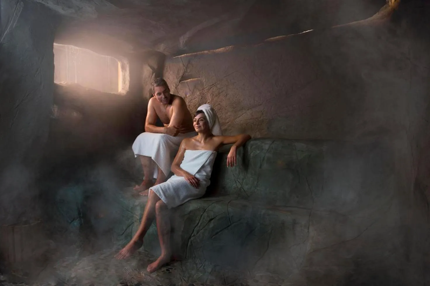 Steam room in Caves Beach Resort Adults Only