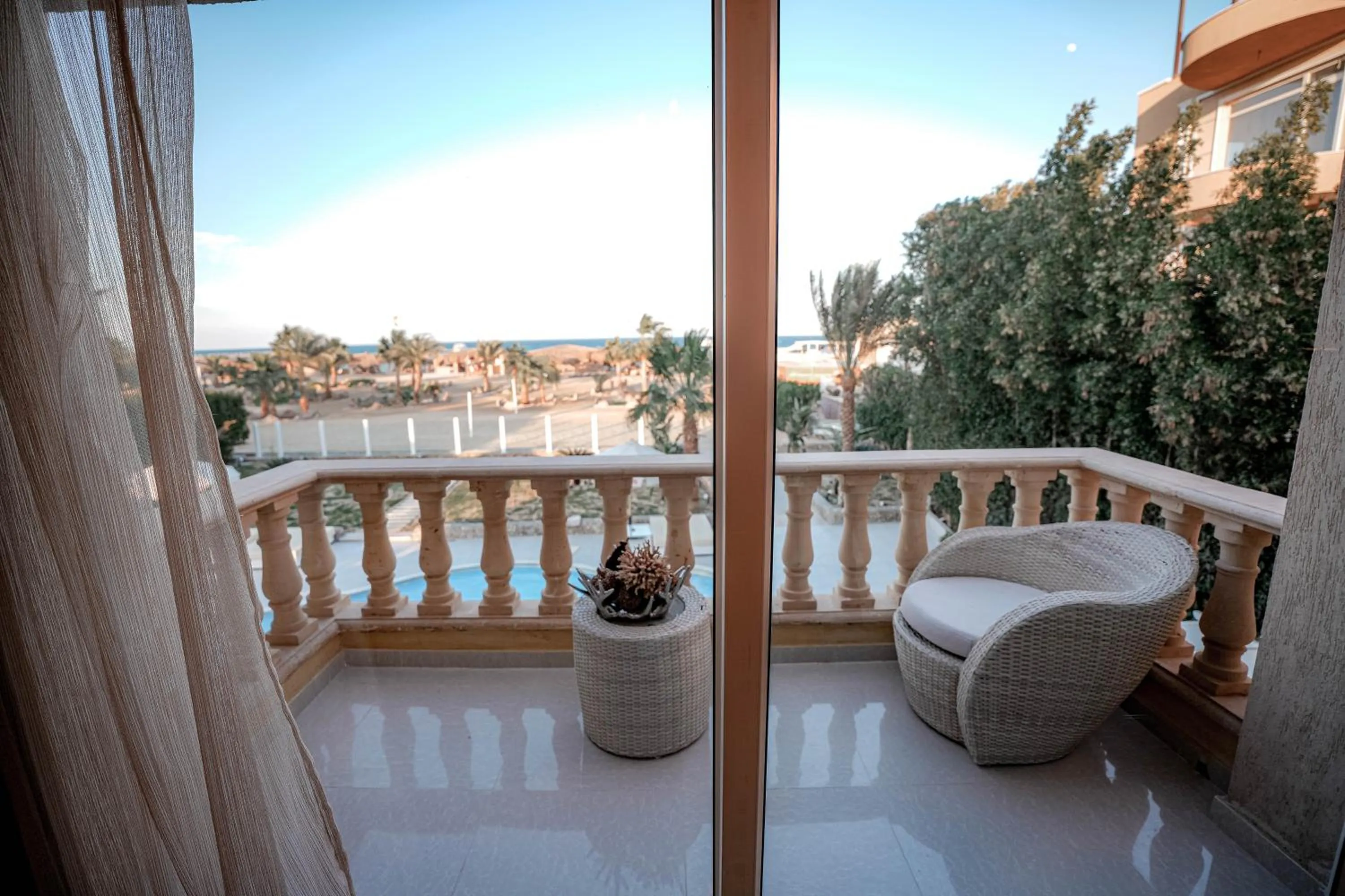 Balcony/Terrace in Caves Beach Resort Adults Only