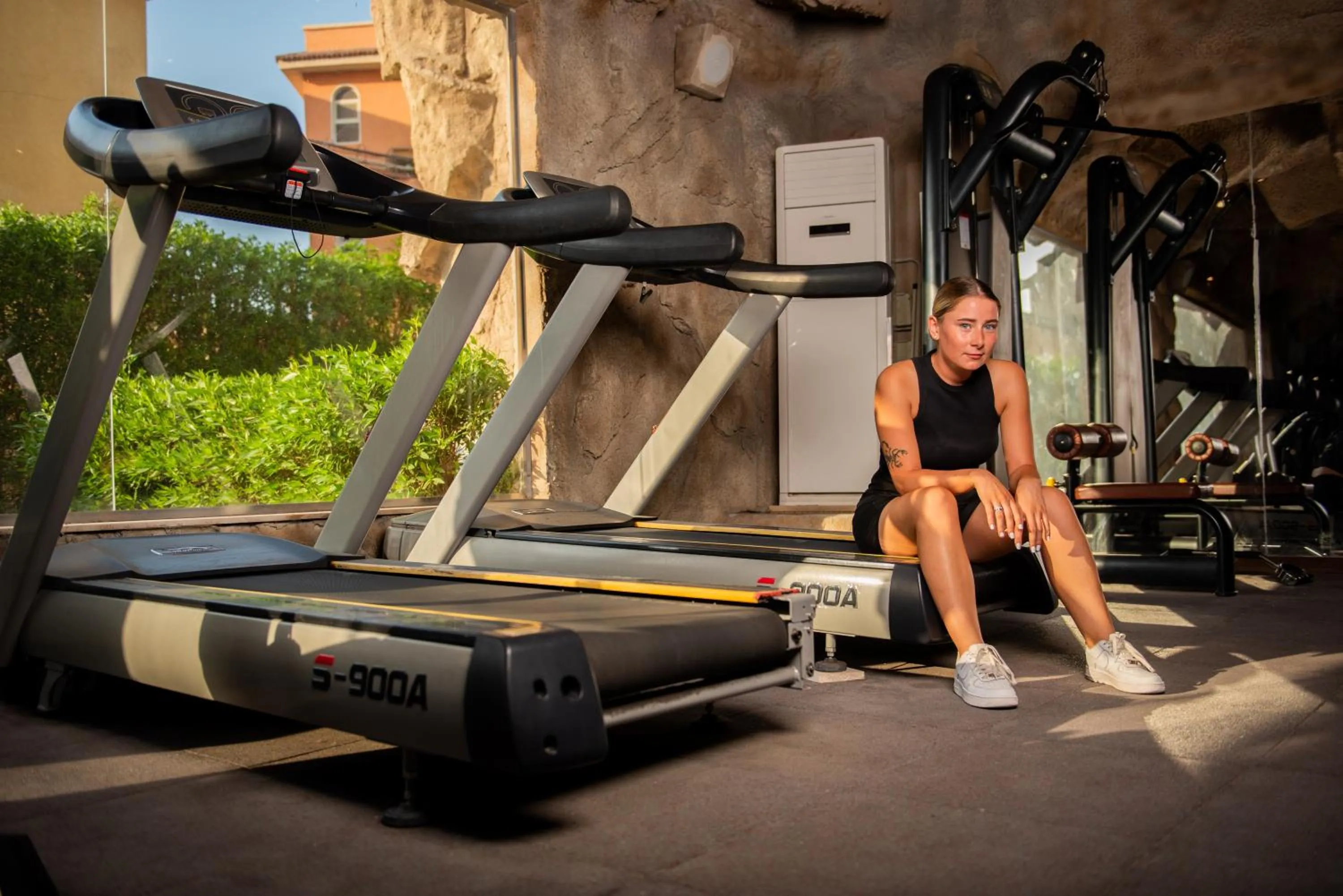 Fitness centre/facilities in Caves Beach Resort Adults Only