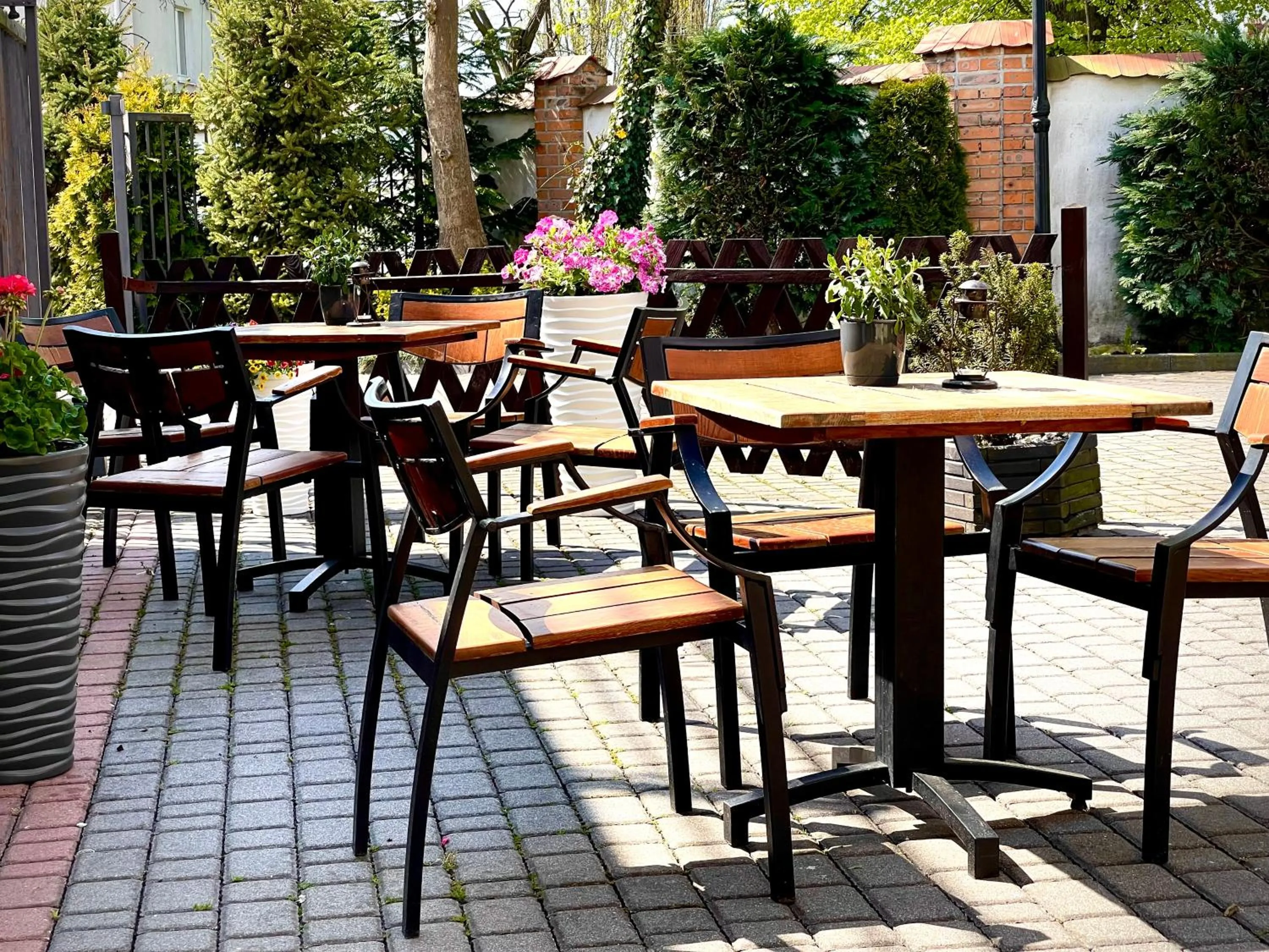 Patio in Hotel Dowhań