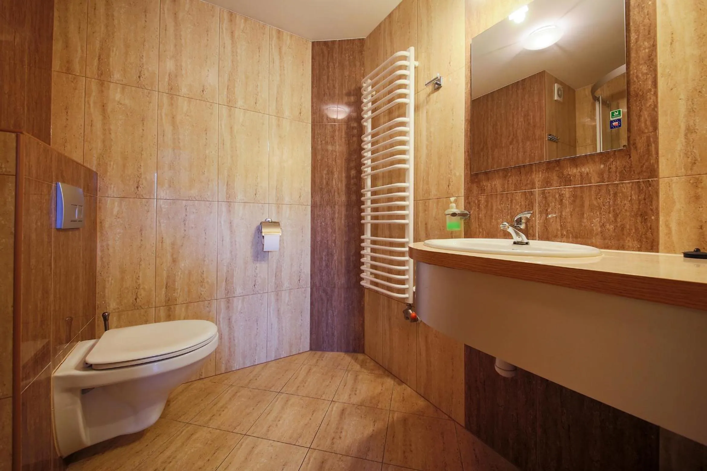 Shower in Hotel Łaziska