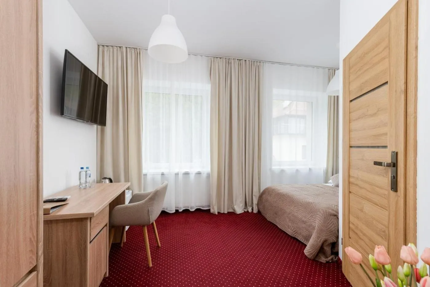 Bedroom, Bed in Hotel Łaziska