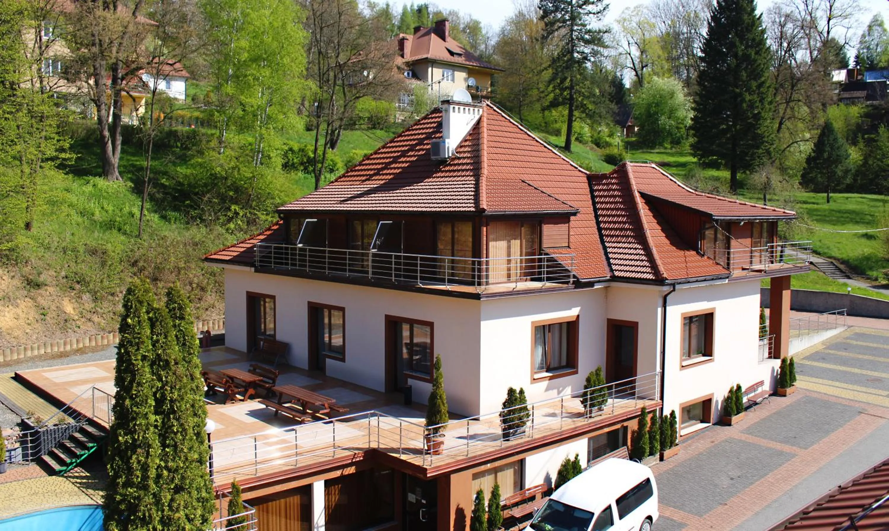 Restaurant/places to eat in Hotel Łaziska