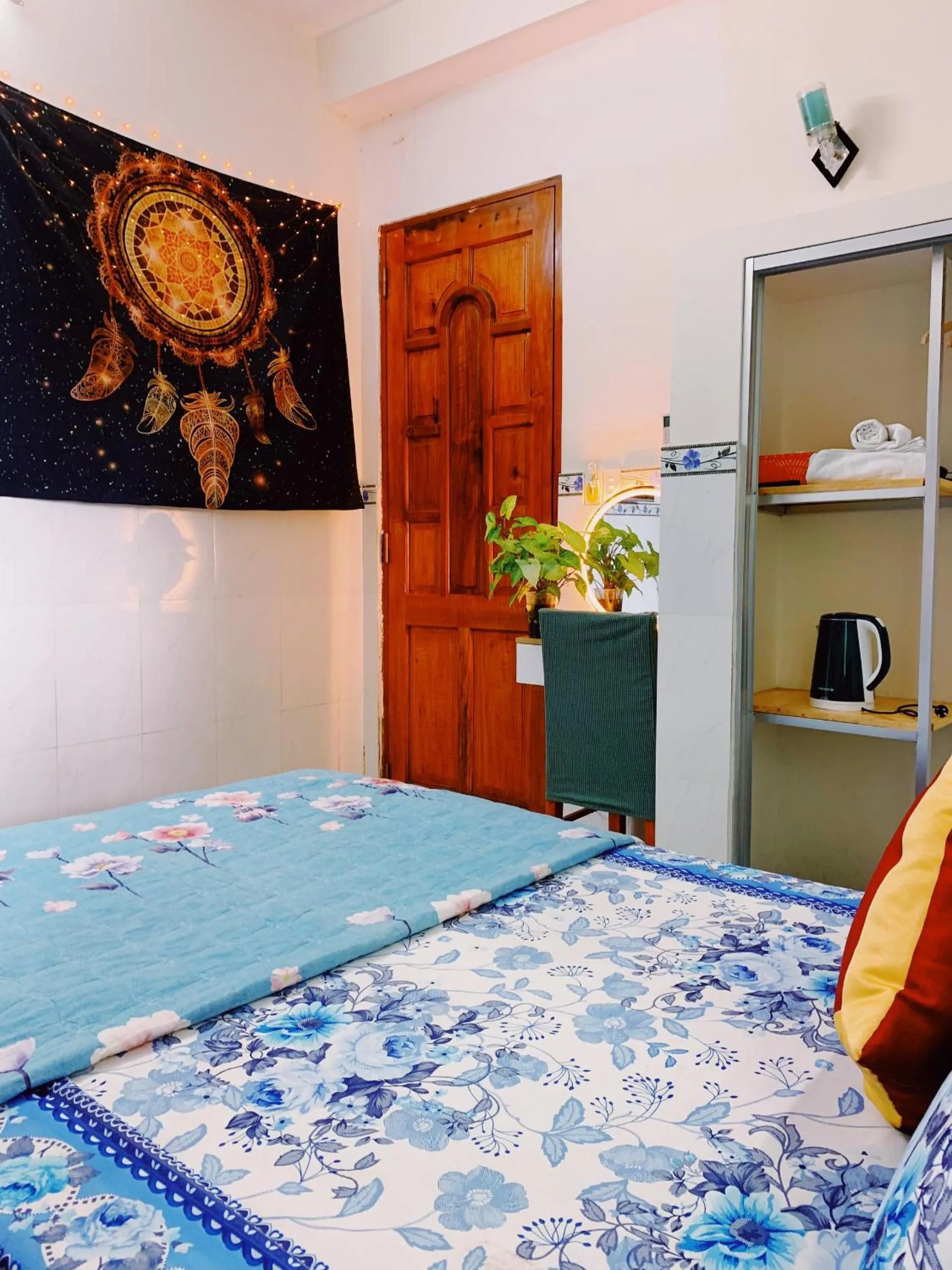 Bed in Phu Quy Hotel