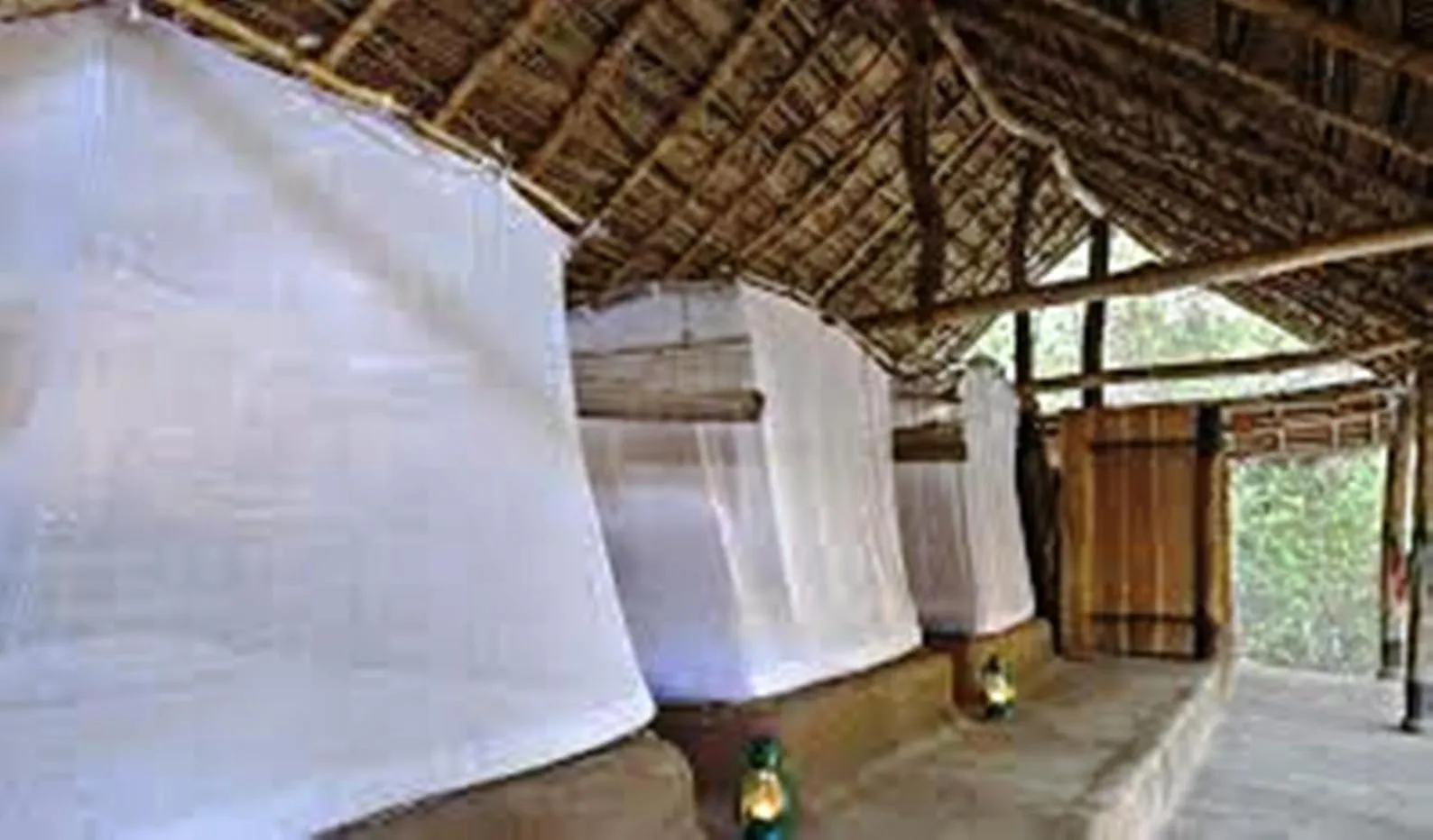 Bed in Greenwood Udawalawa Safari Resort