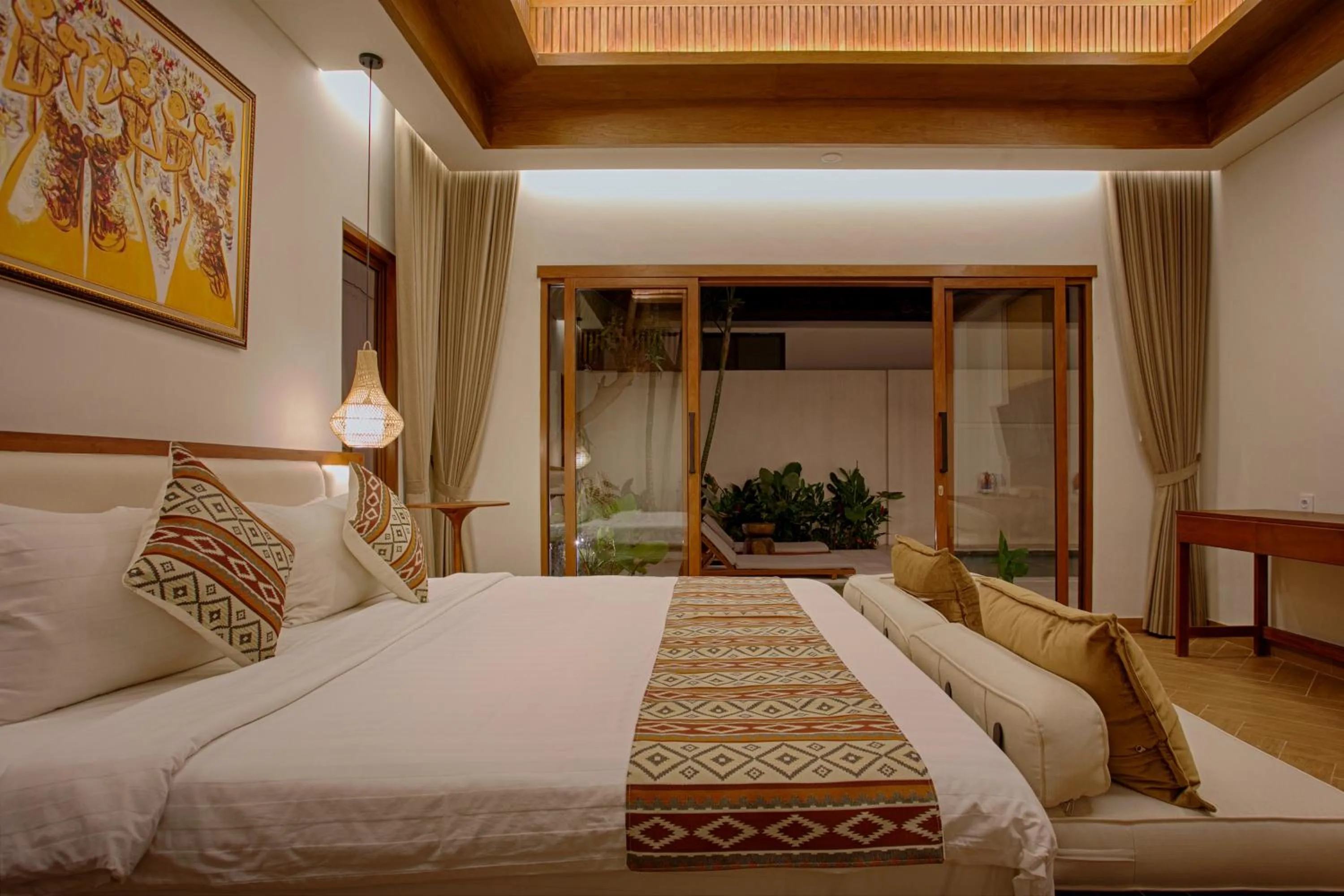 Bedroom, Bed in My Villa and Resort Canggu